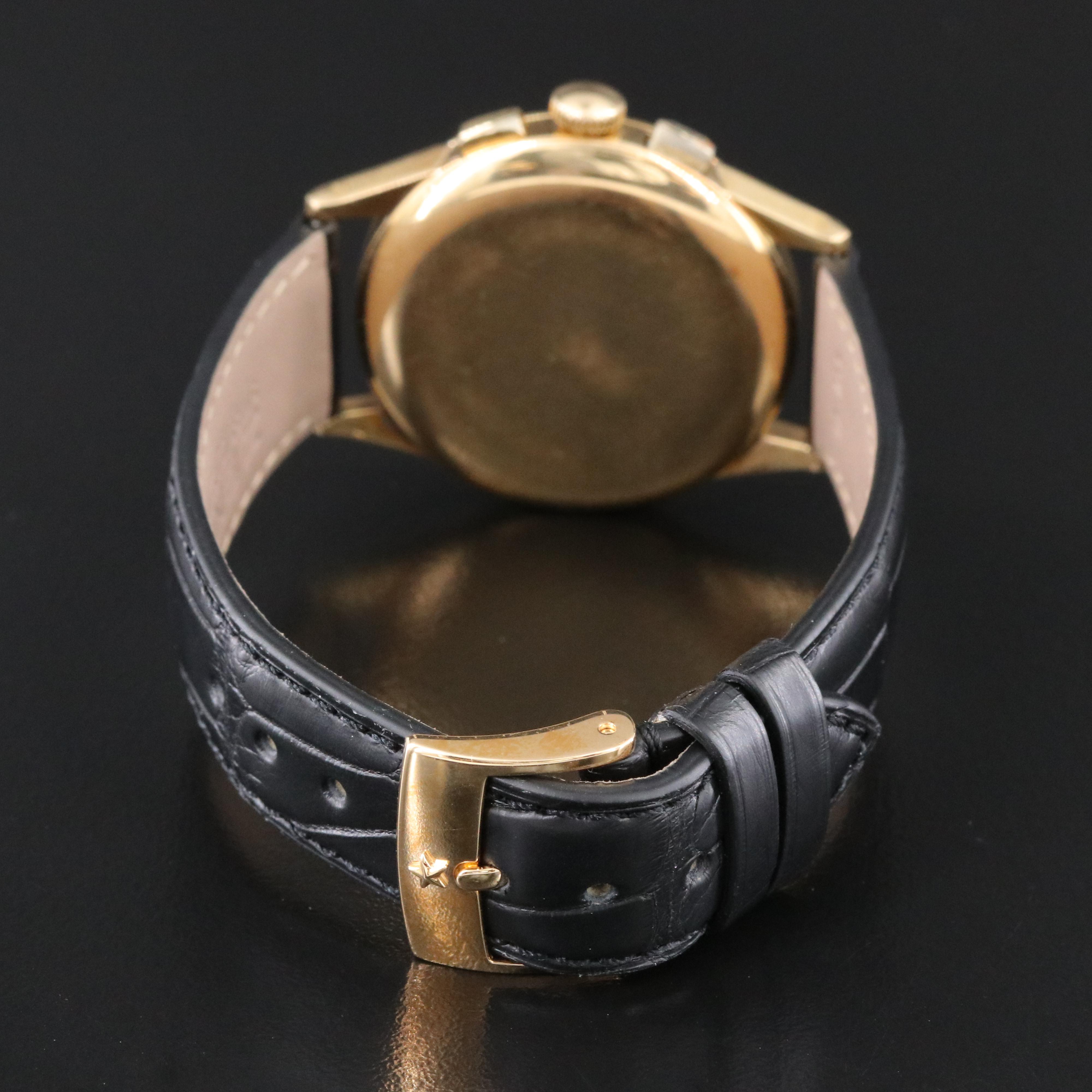 18K Zenith Chronograph Vintage Watch