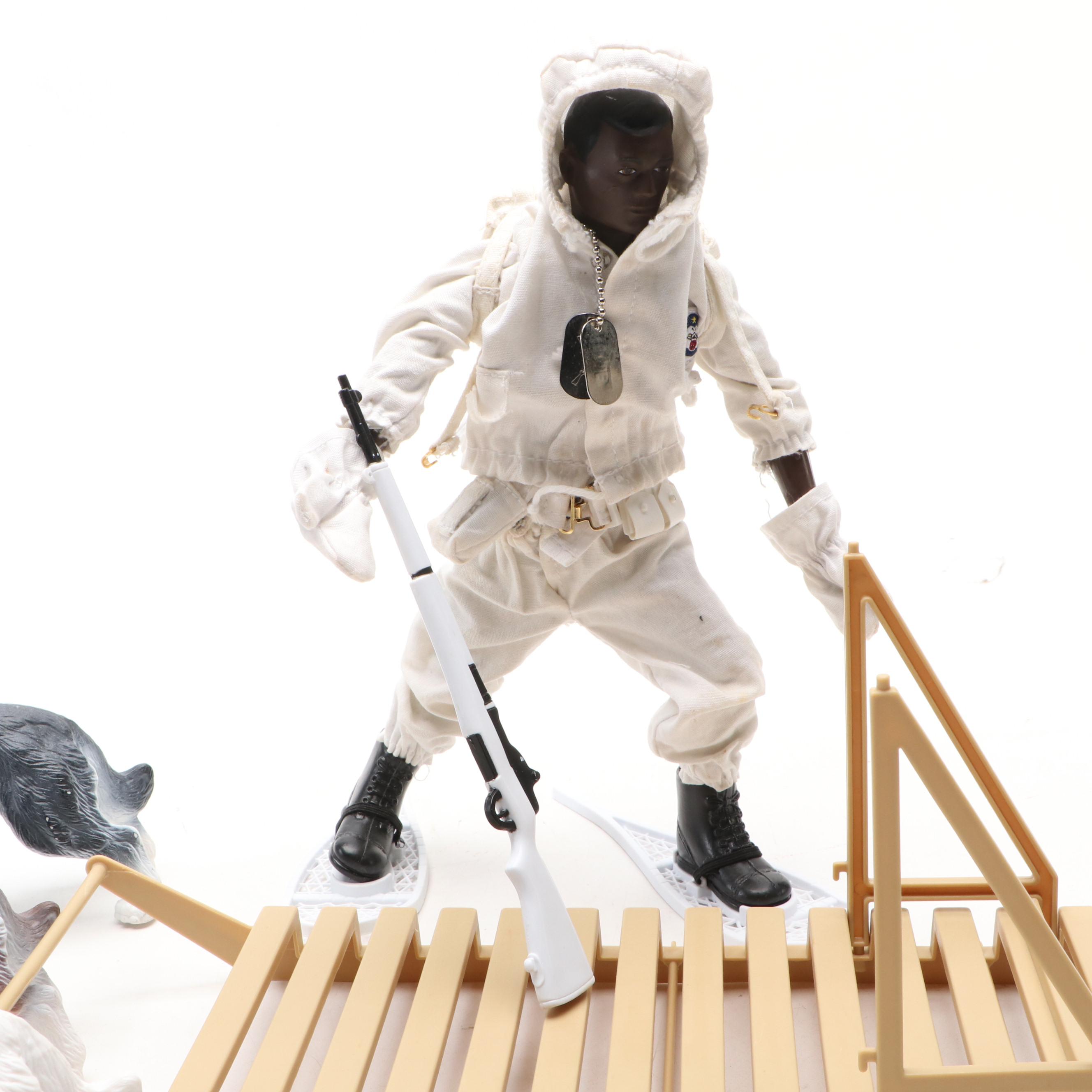 G.I. Joe Ski Patrol Soldier with Sled