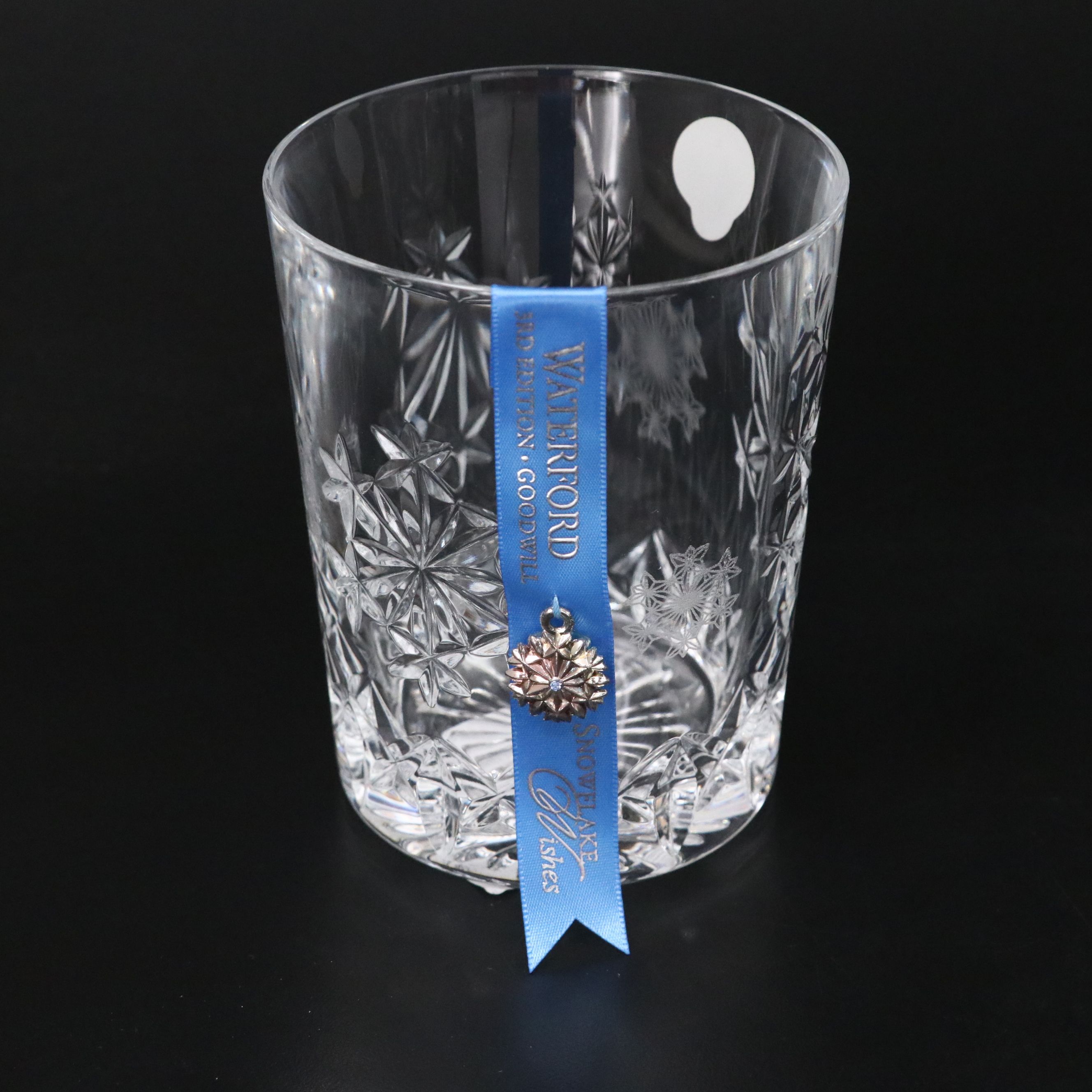 Waterford Crystal "Snowflake Wishes" Double Old Fashioned Glasses