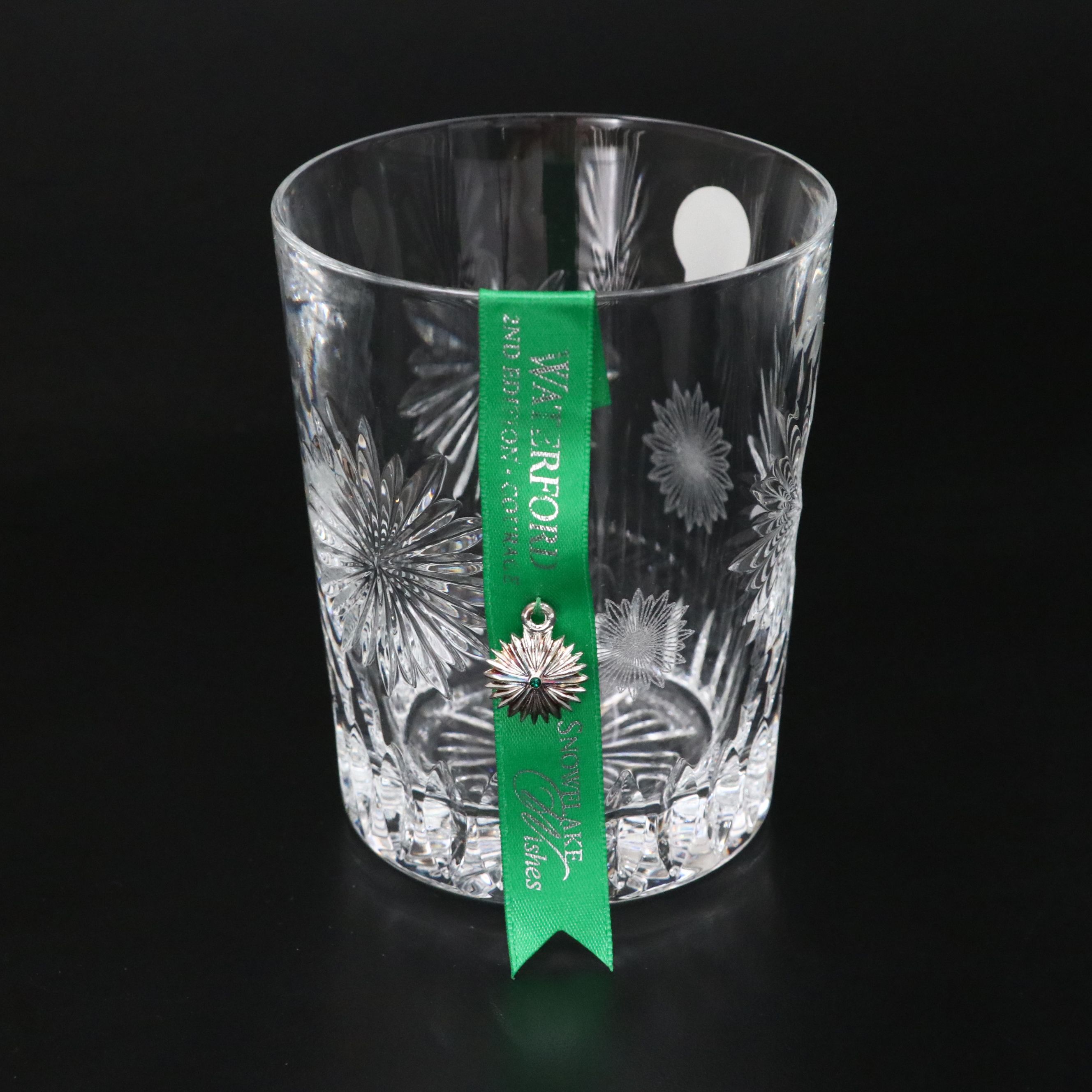 Waterford Crystal "Snowflake Wishes" Double Old Fashioned Glasses