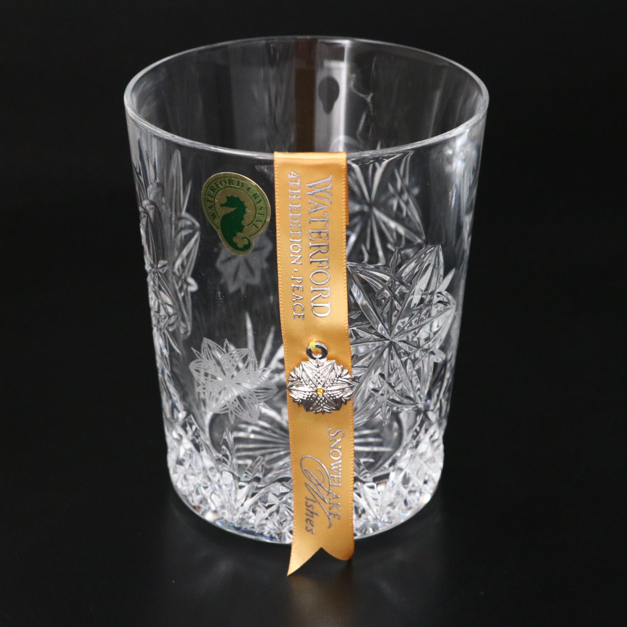 Waterford Crystal "Snowflake Wishes" Double Old Fashioned Glasses