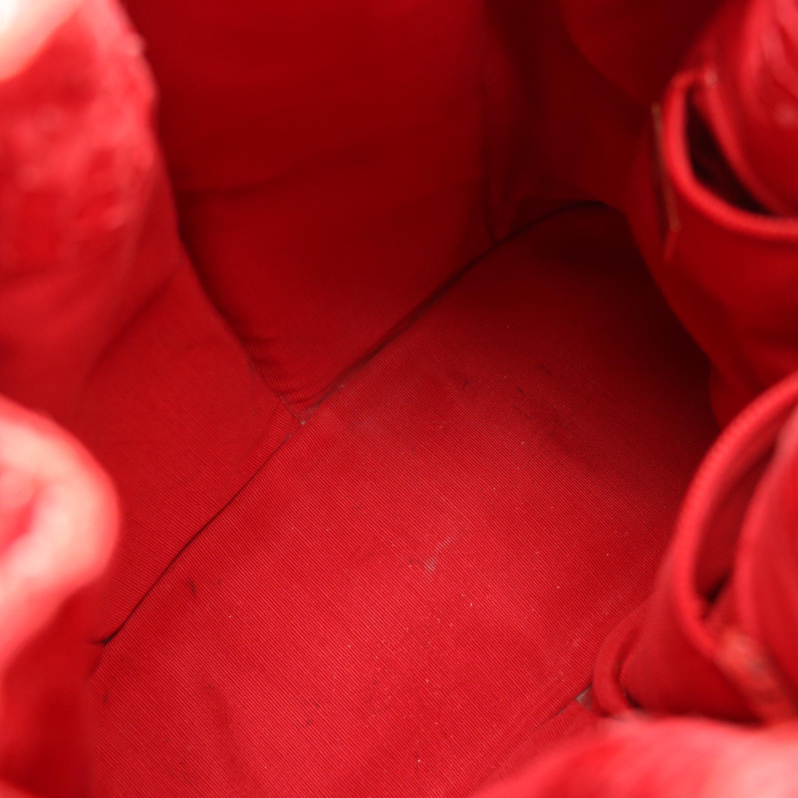 Judith Leiber Vintage Snakeskin Leather Drawstring Bag