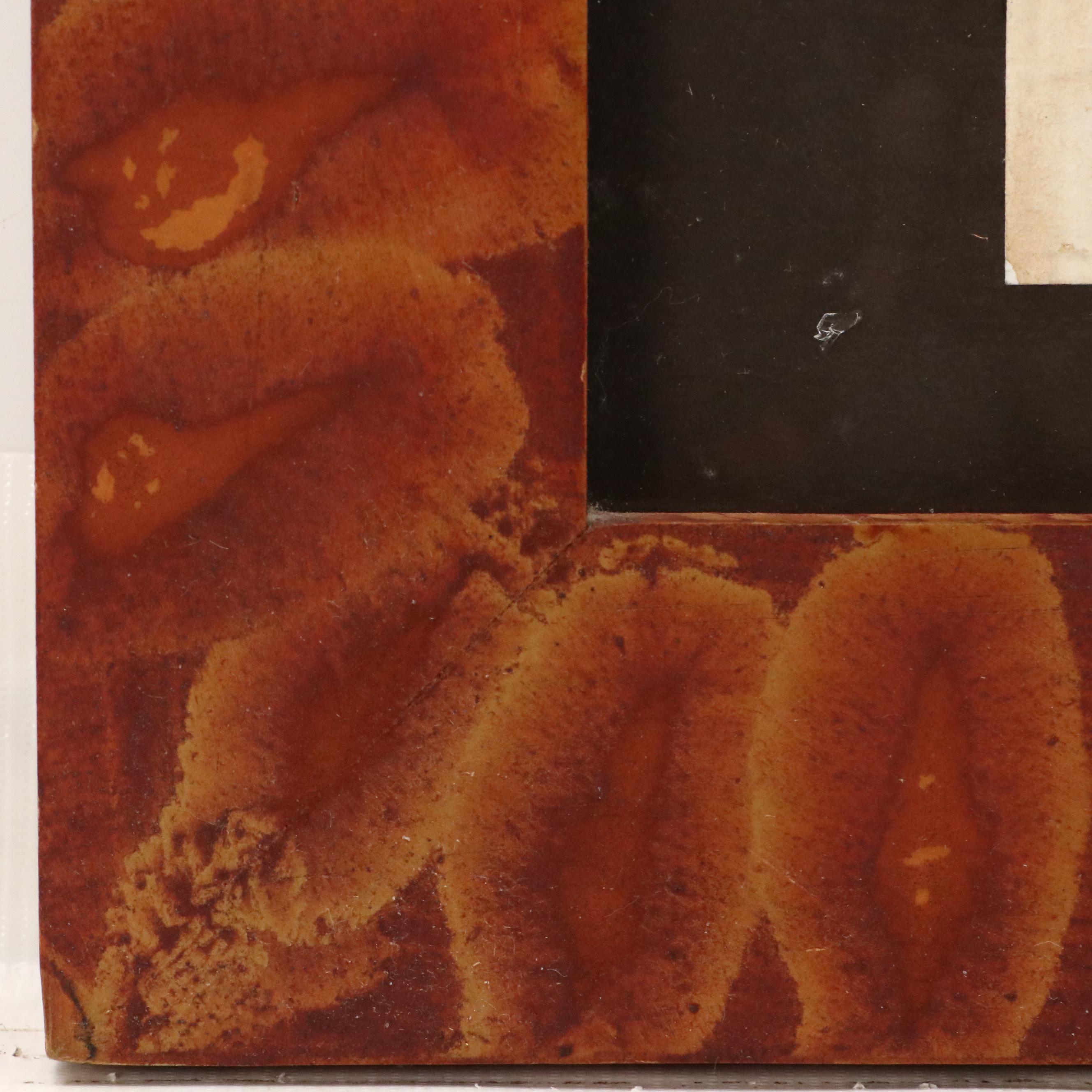 Pamela Dalton Hand-Painted Scherenschnitte Folk Art with Verse, 1991