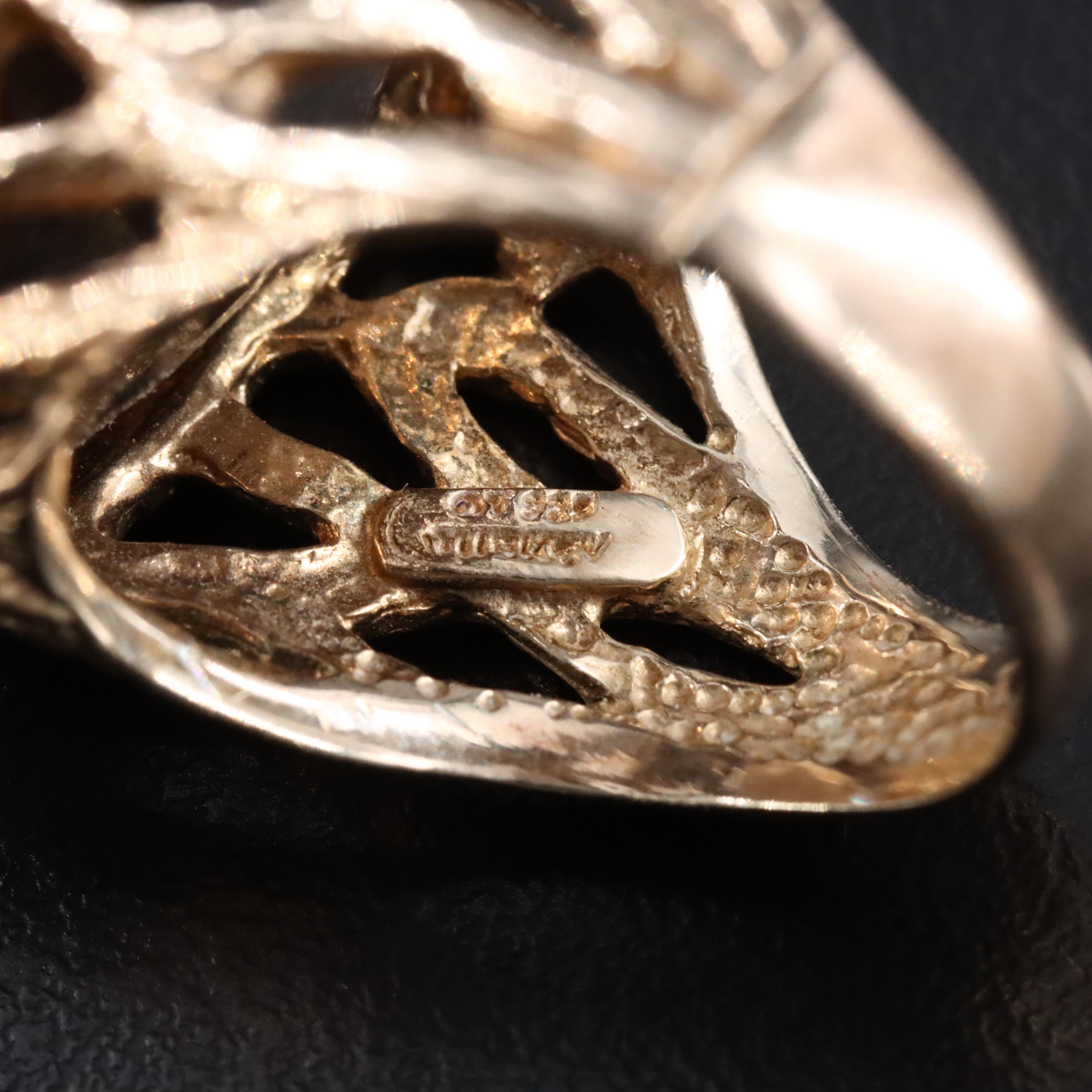 Sterling Smoky Quartz Ring