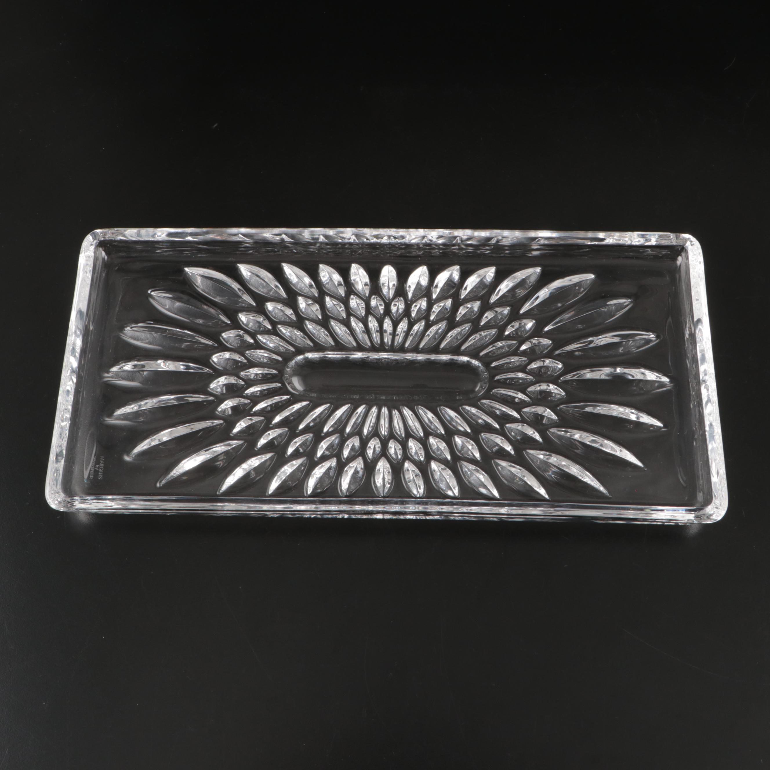 Marquis by Waterford "Brennan" Crystal Tray, "Lismore" Shakers and Crystal Bowls