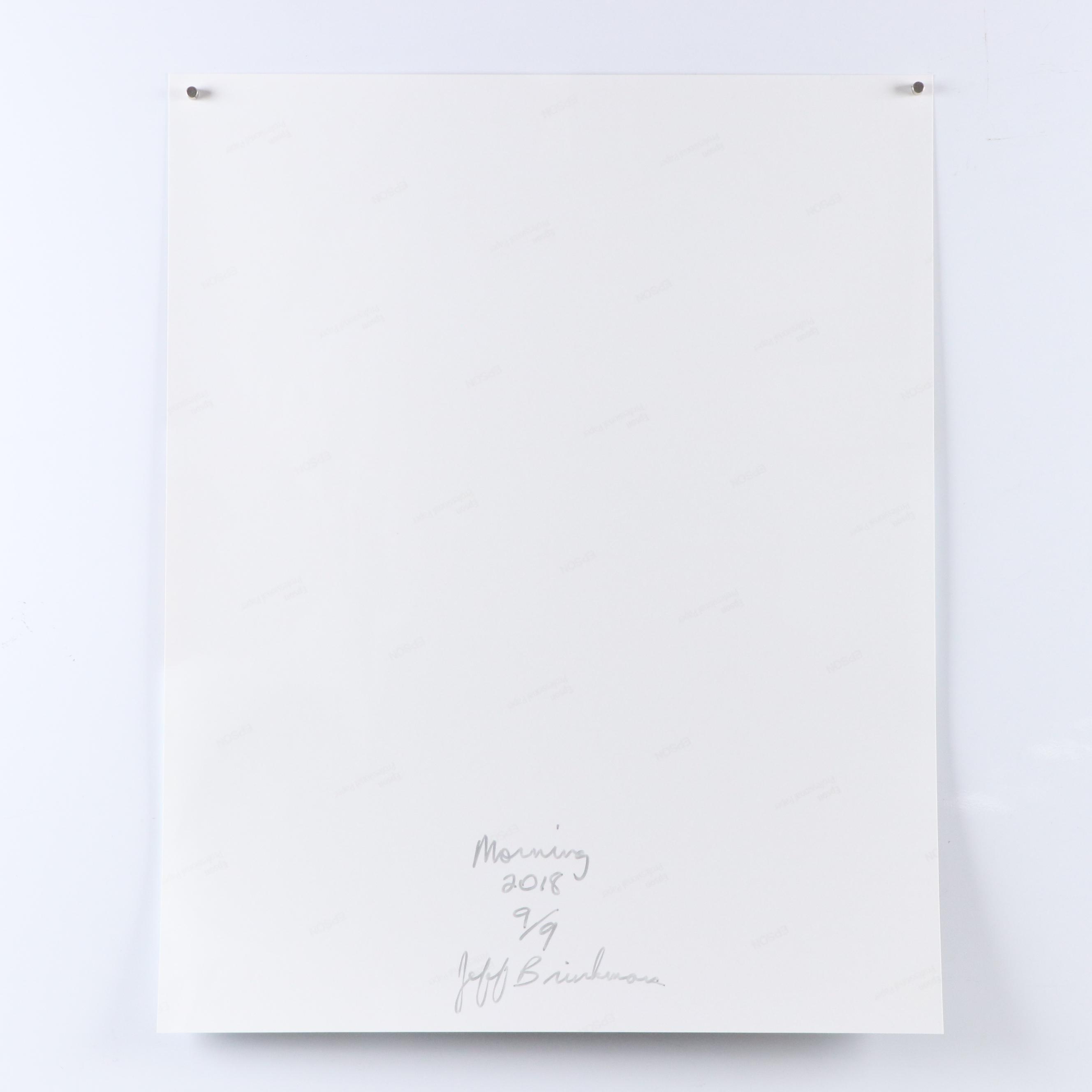 Jeff Brinkman Digital Photograph "Morning," 2018