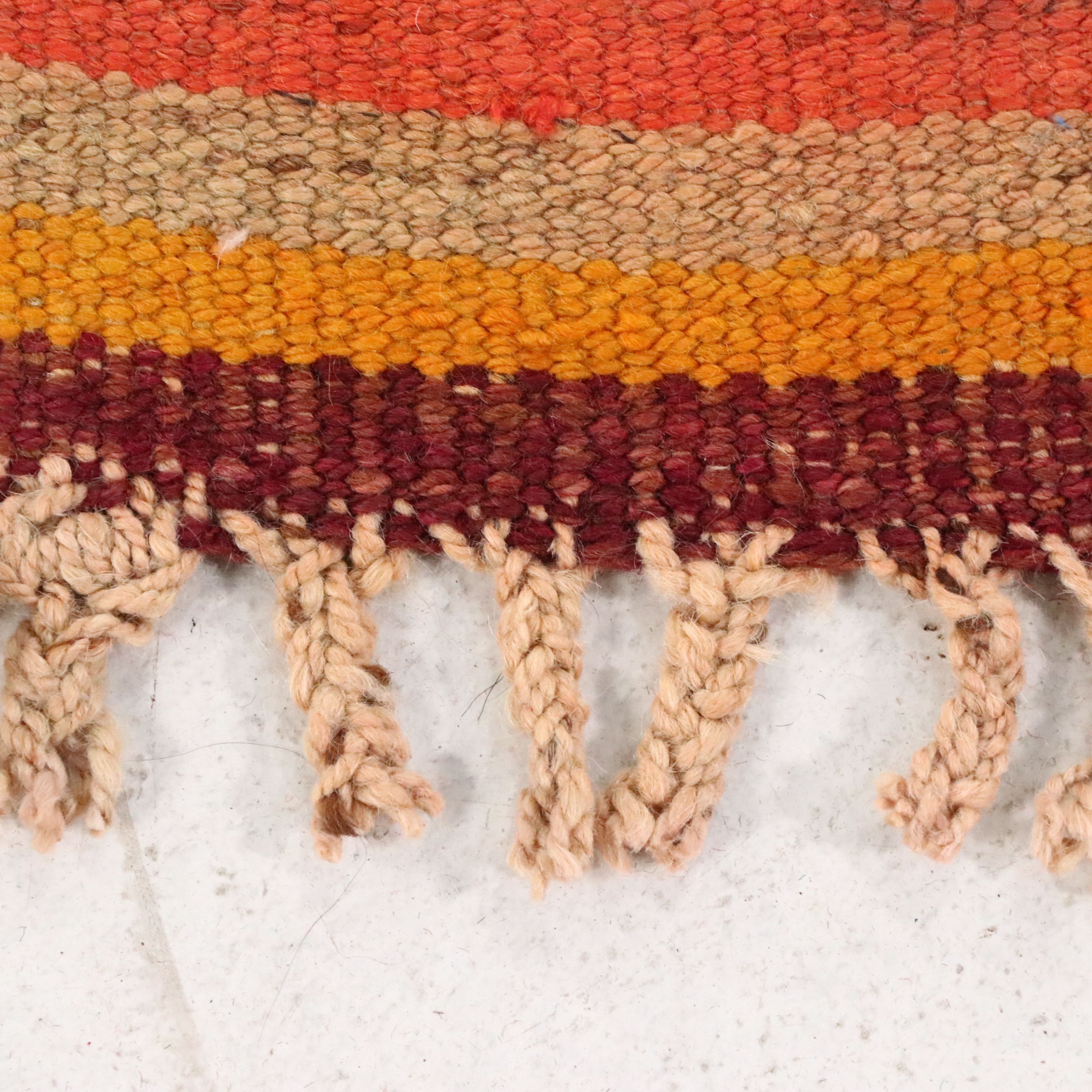 3'3 x 12'8 Hand-Knotted Moroccan Berber Long Rug