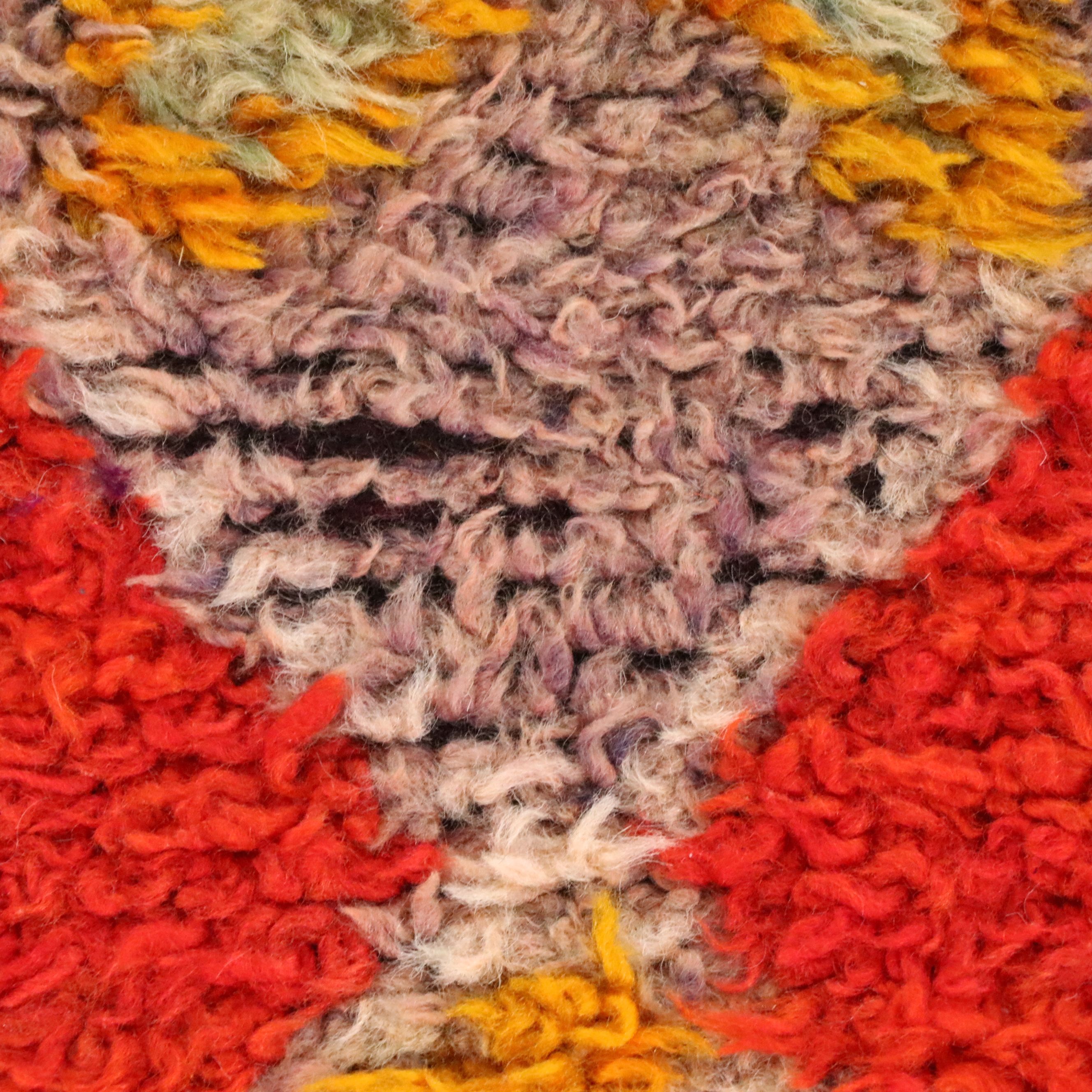 3'3 x 12'8 Hand-Knotted Moroccan Berber Long Rug