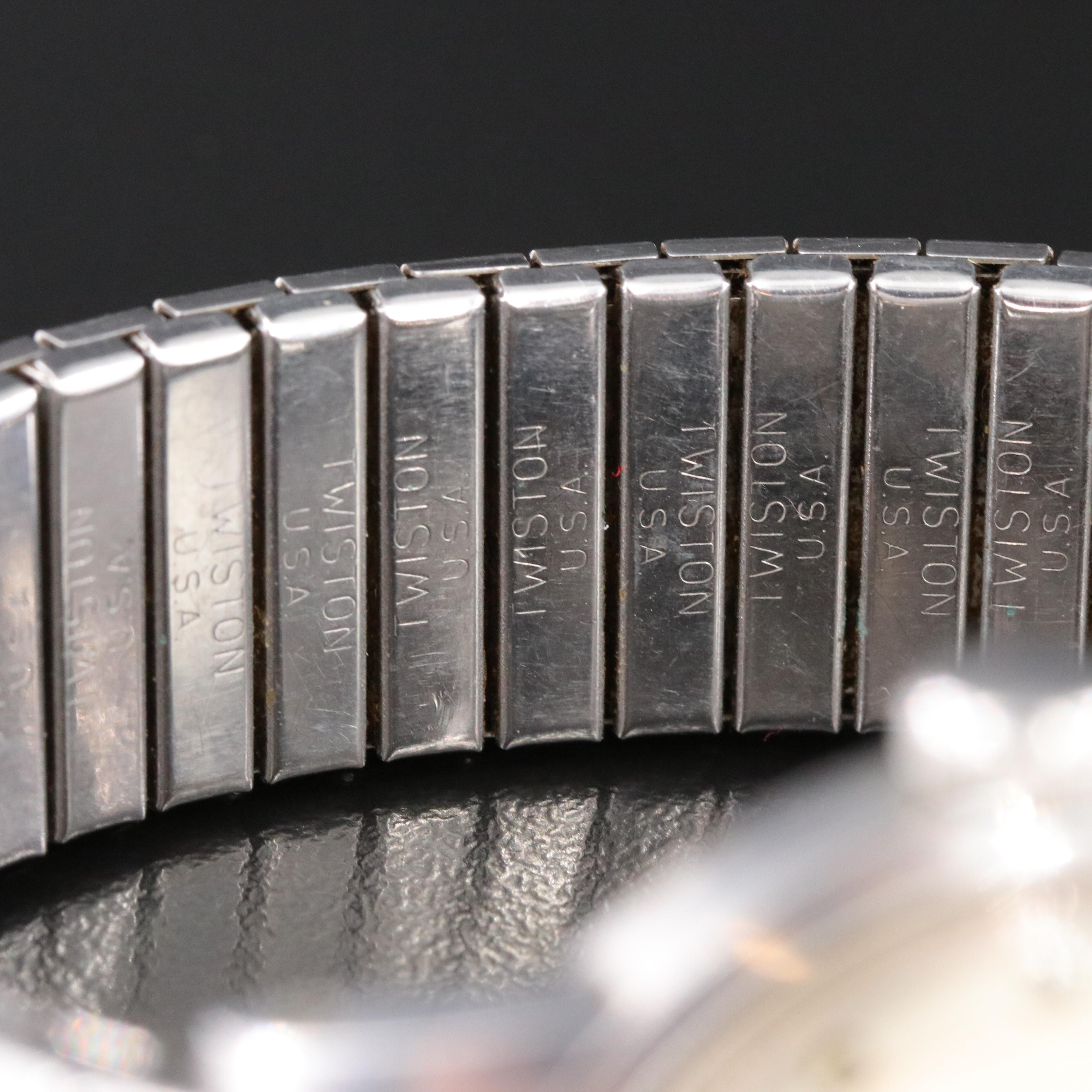 1939 Omega Stainless Steel Stem Wind Watch