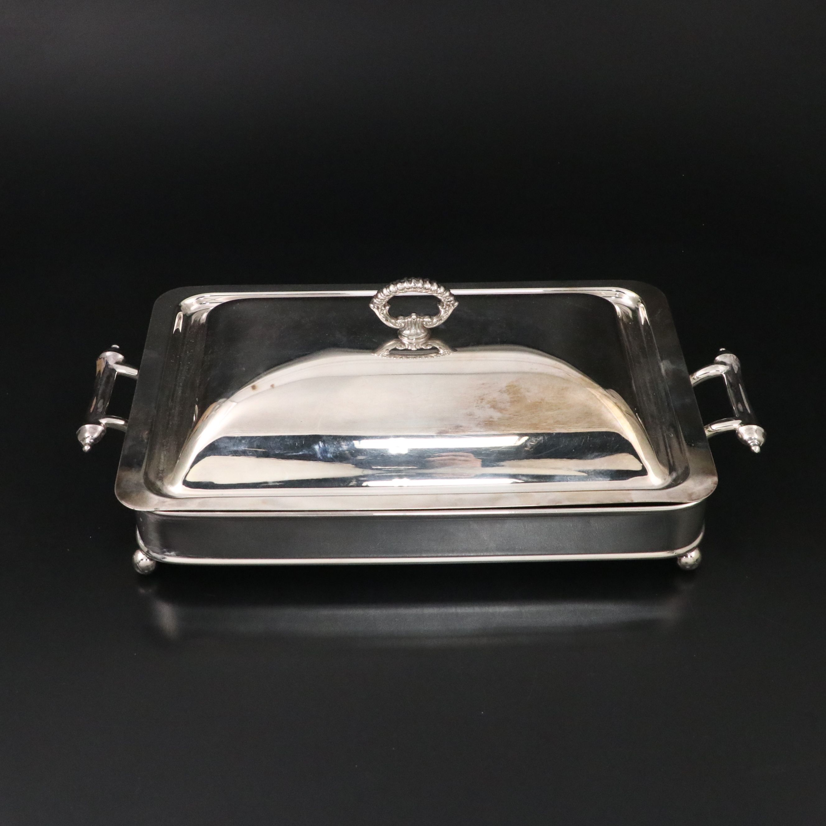 Silver Plate Chafing Dishes and Casserole Dishes