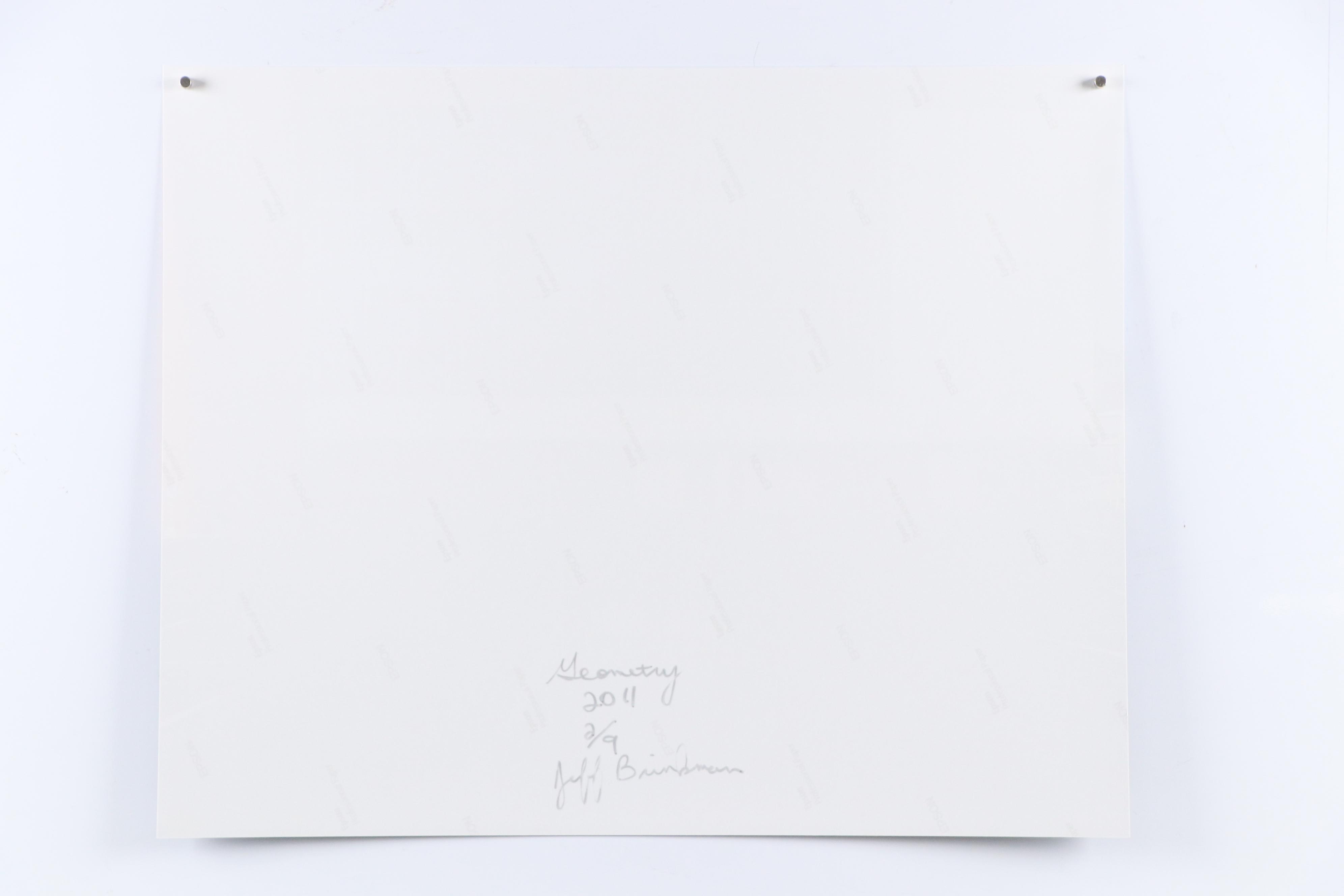 Jeff Brinkman Digital Photograph "Geometry," 2011