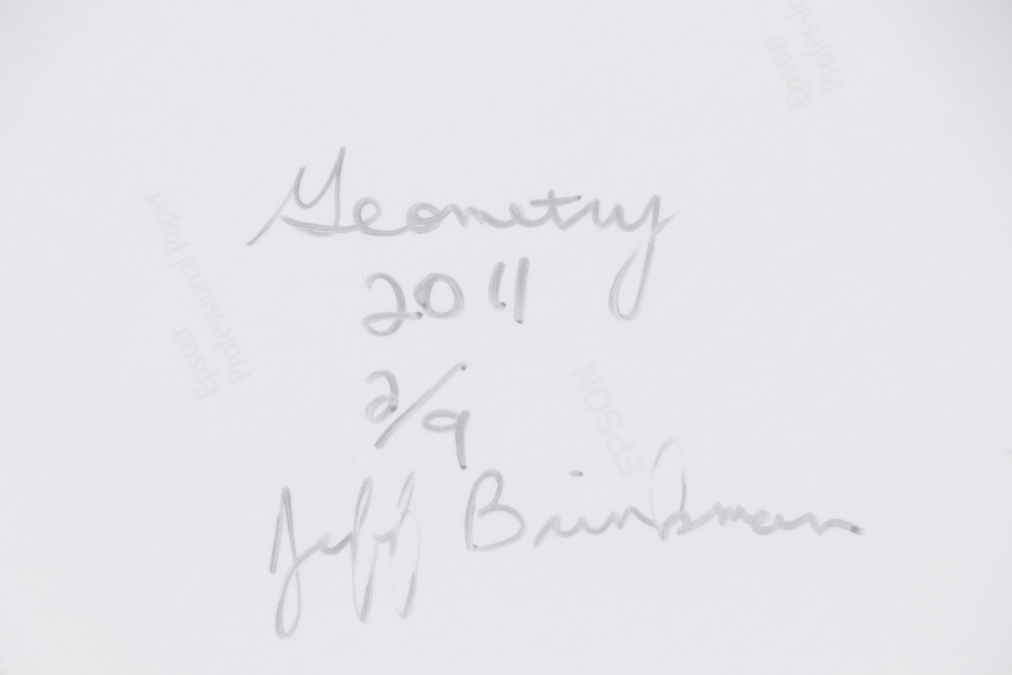 Jeff Brinkman Digital Photograph "Geometry," 2011