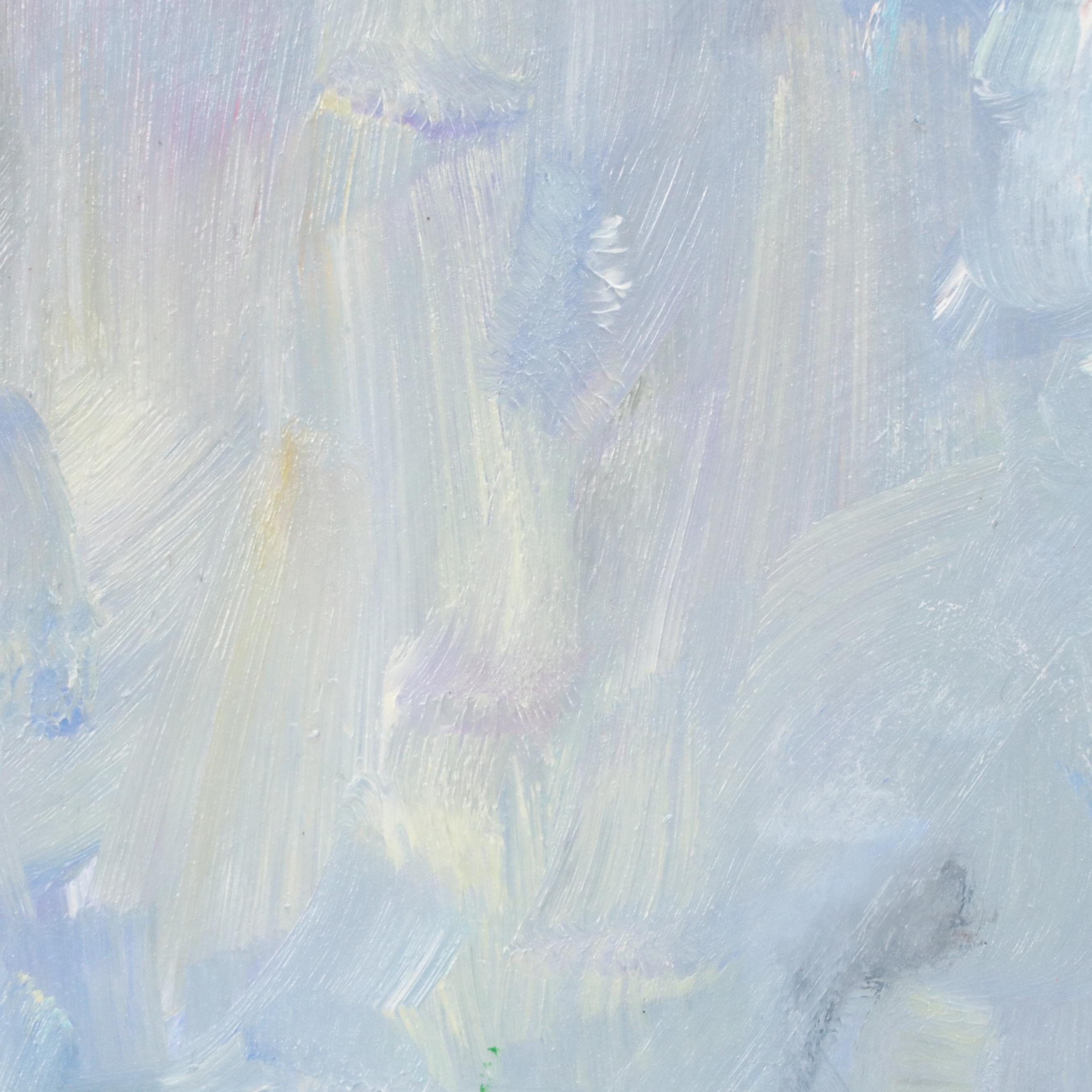 Nino Pippa Oil Painting "U.K. - Spritsail Barge on the Way to London," 2019