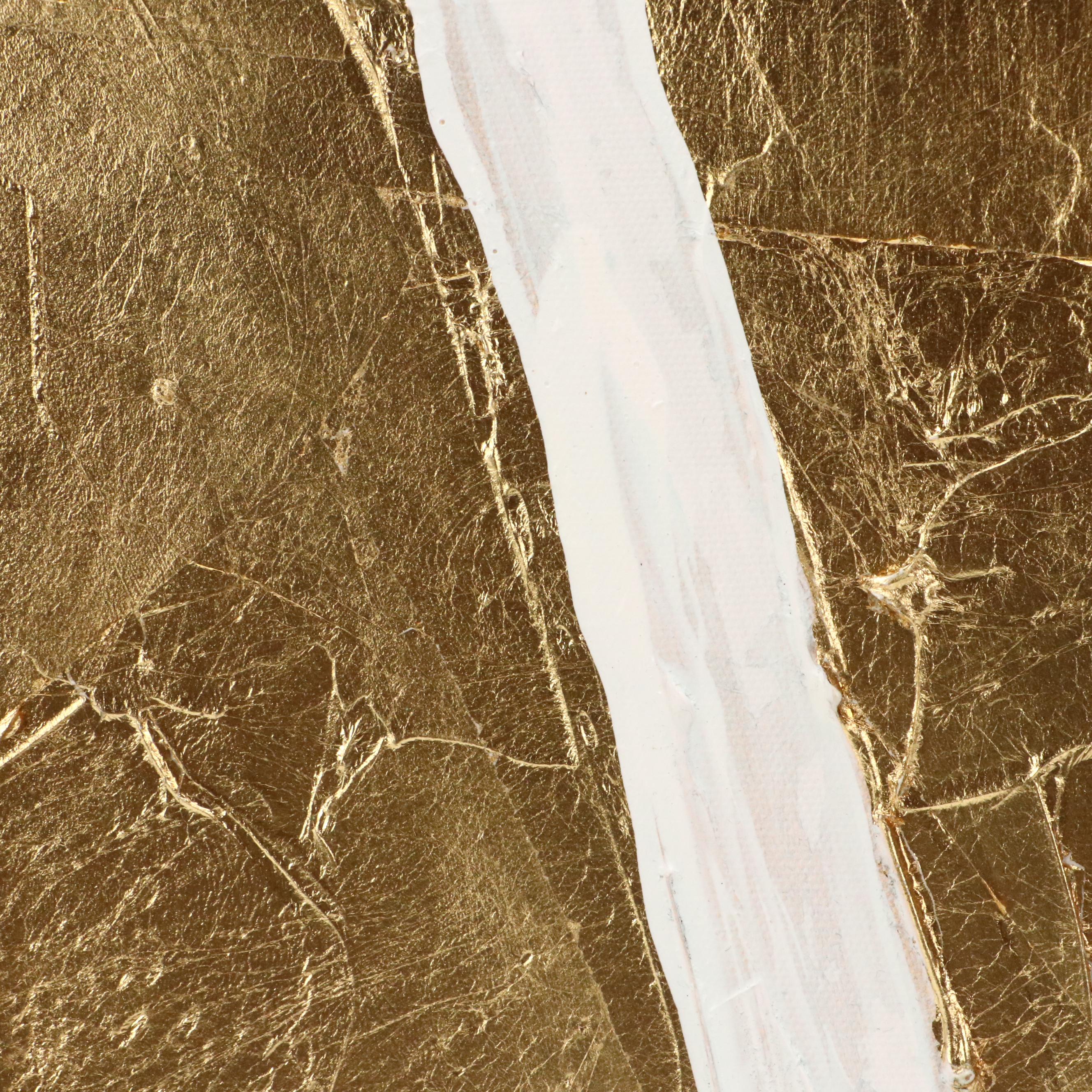 After Robert Indiana Minimalist Mixed Media Painting "Love," Circa 2010