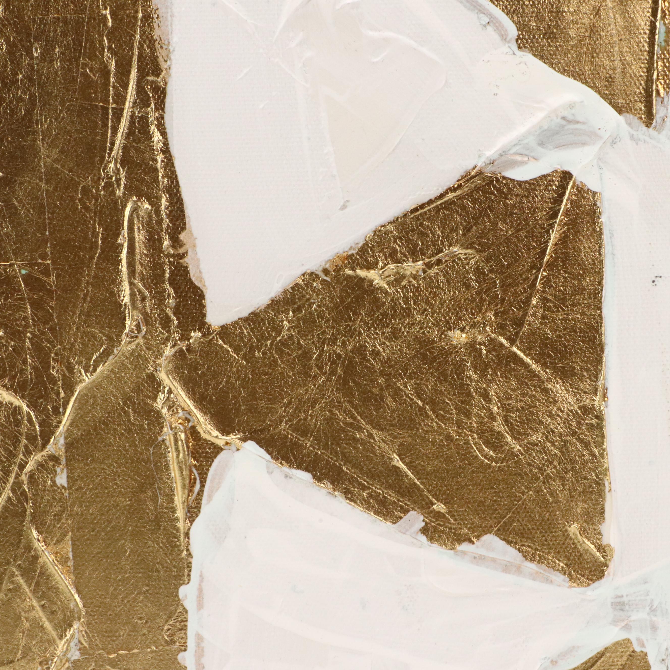 After Robert Indiana Minimalist Mixed Media Painting "Love," Circa 2010