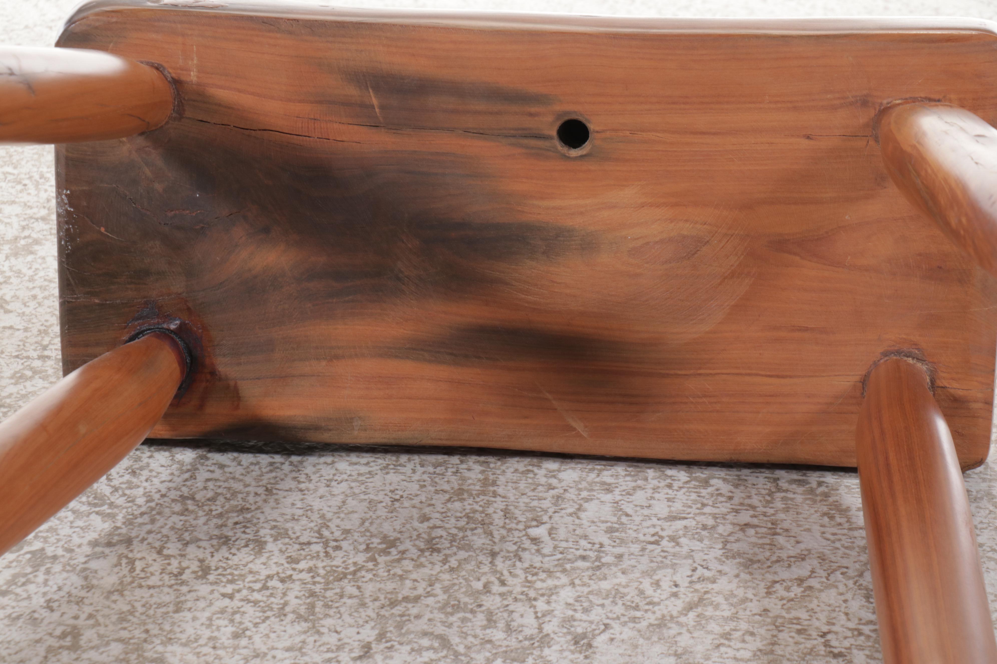 Primitive Style Wooden Stool