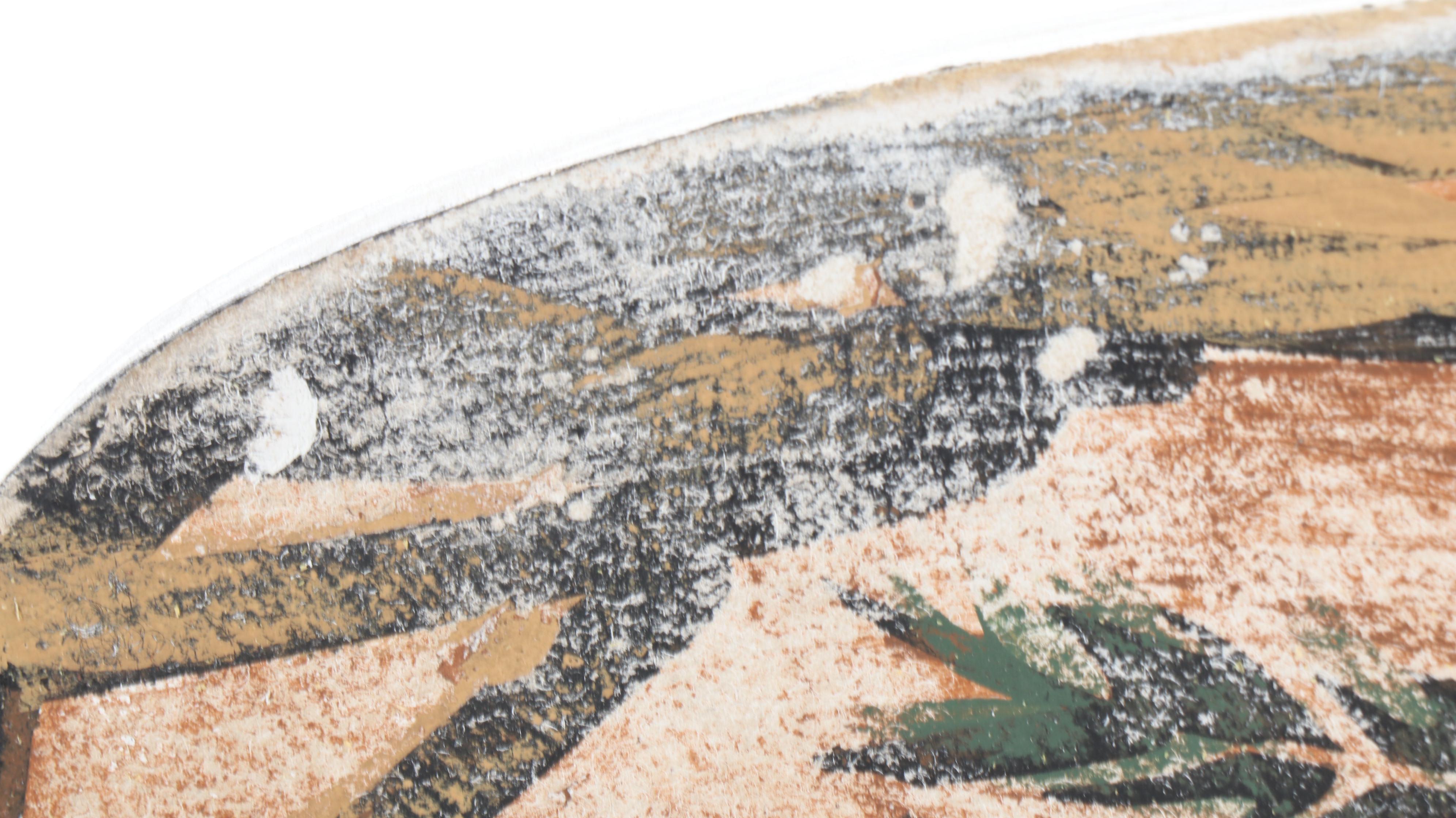 Hand-Painted Wood Thunderbird Motel Sign