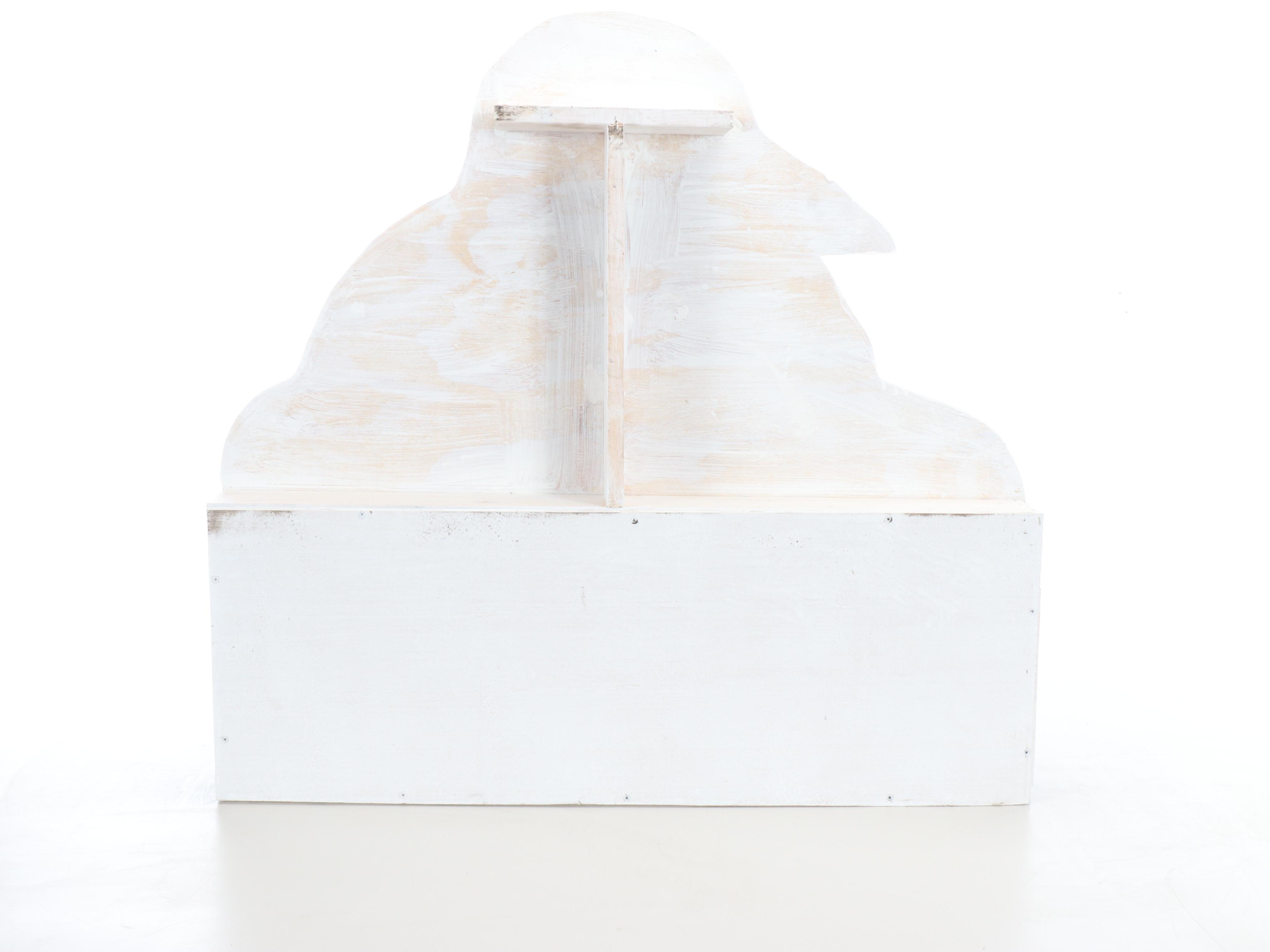 Hand-Painted Wood Thunderbird Motel Sign