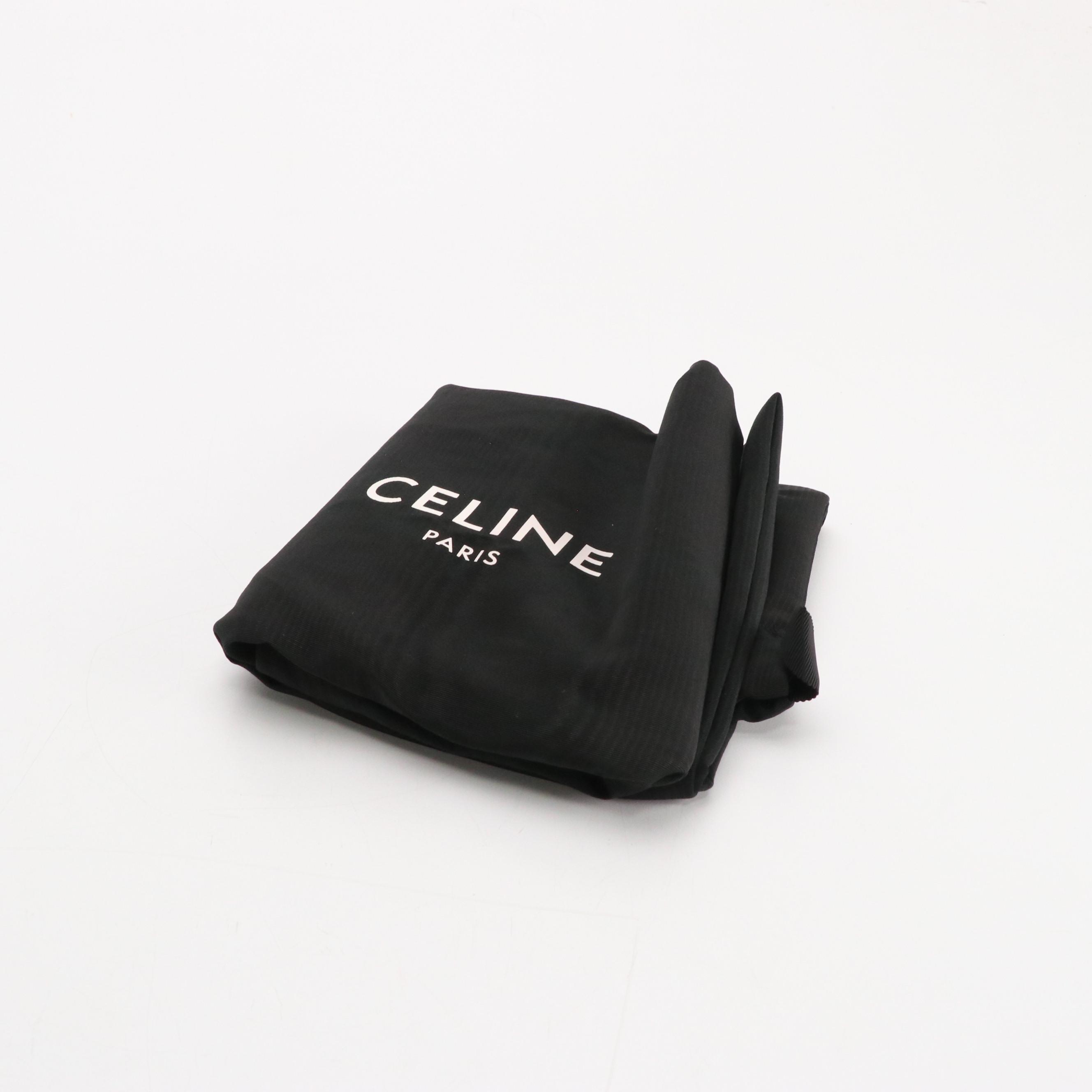 Céline Phantom Luggage Tote in Smooth Ivory and Bright White Calfskin Leather