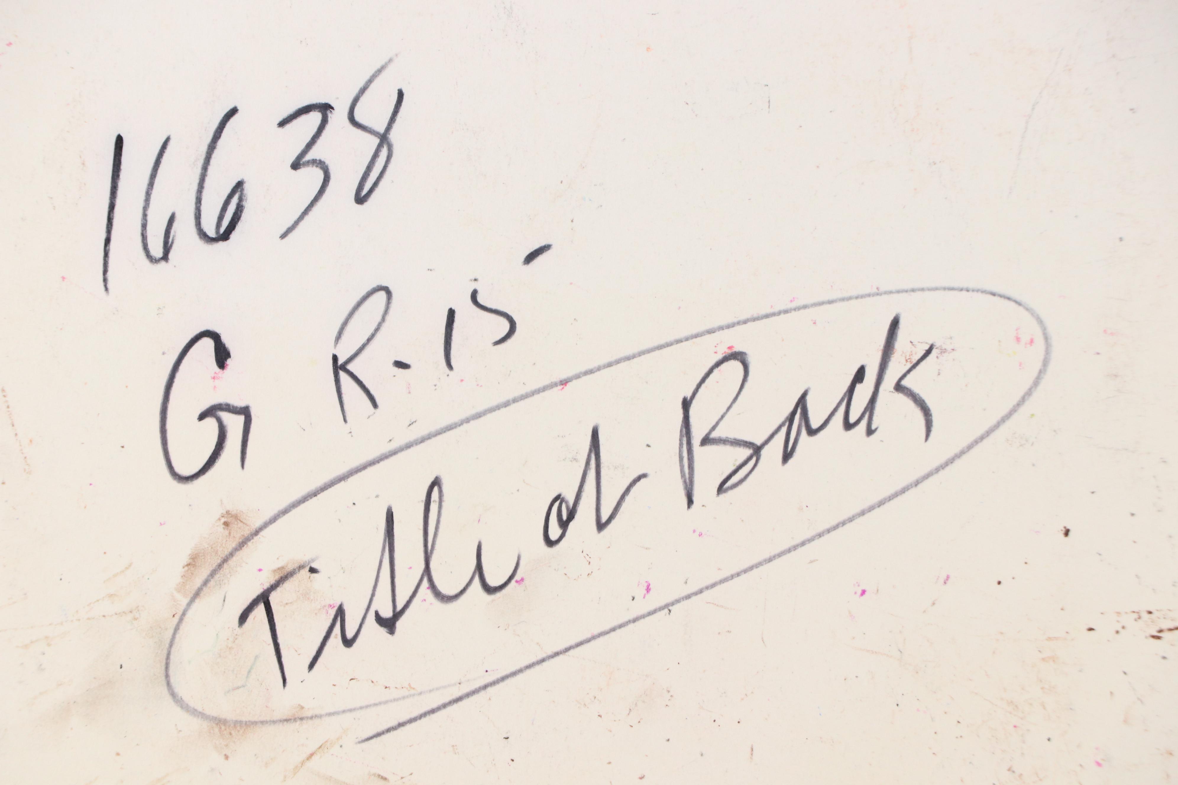 Fred R. Schwartz Pastel Drawing "Woman"