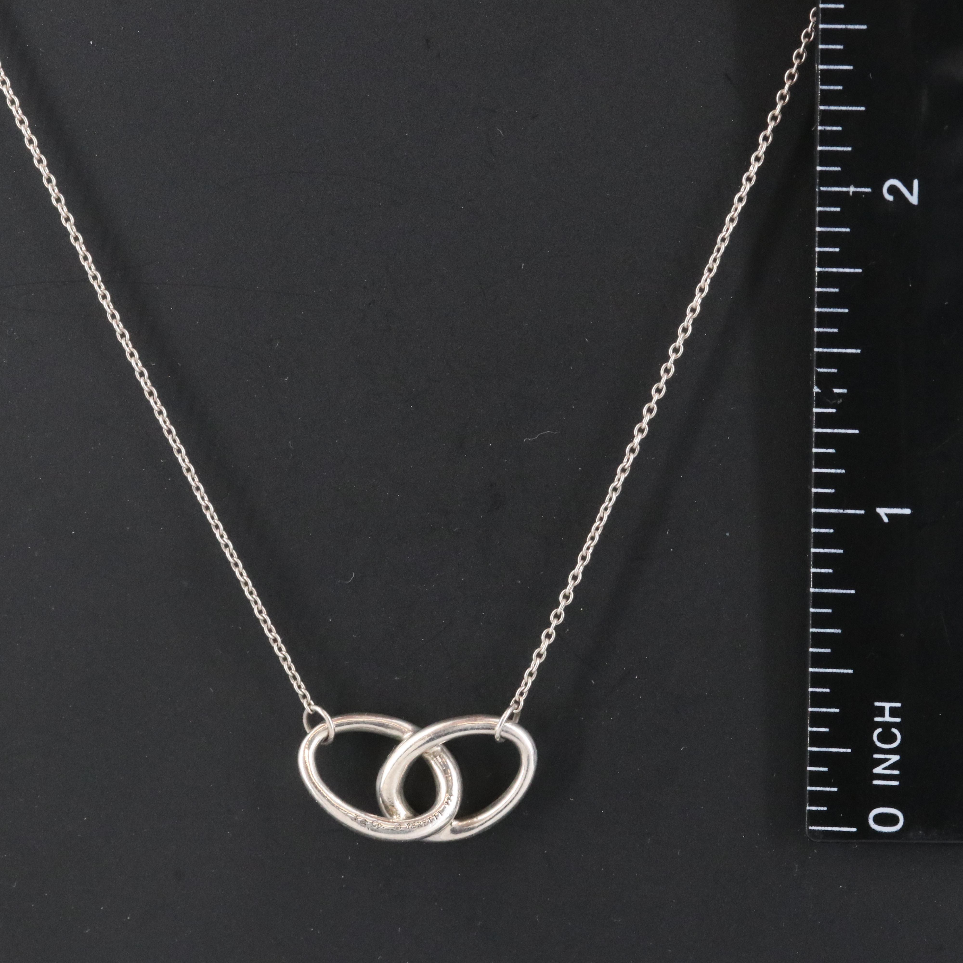 Elsa Peretti for Tiffany & Co. Sterling Oval Links Necklace