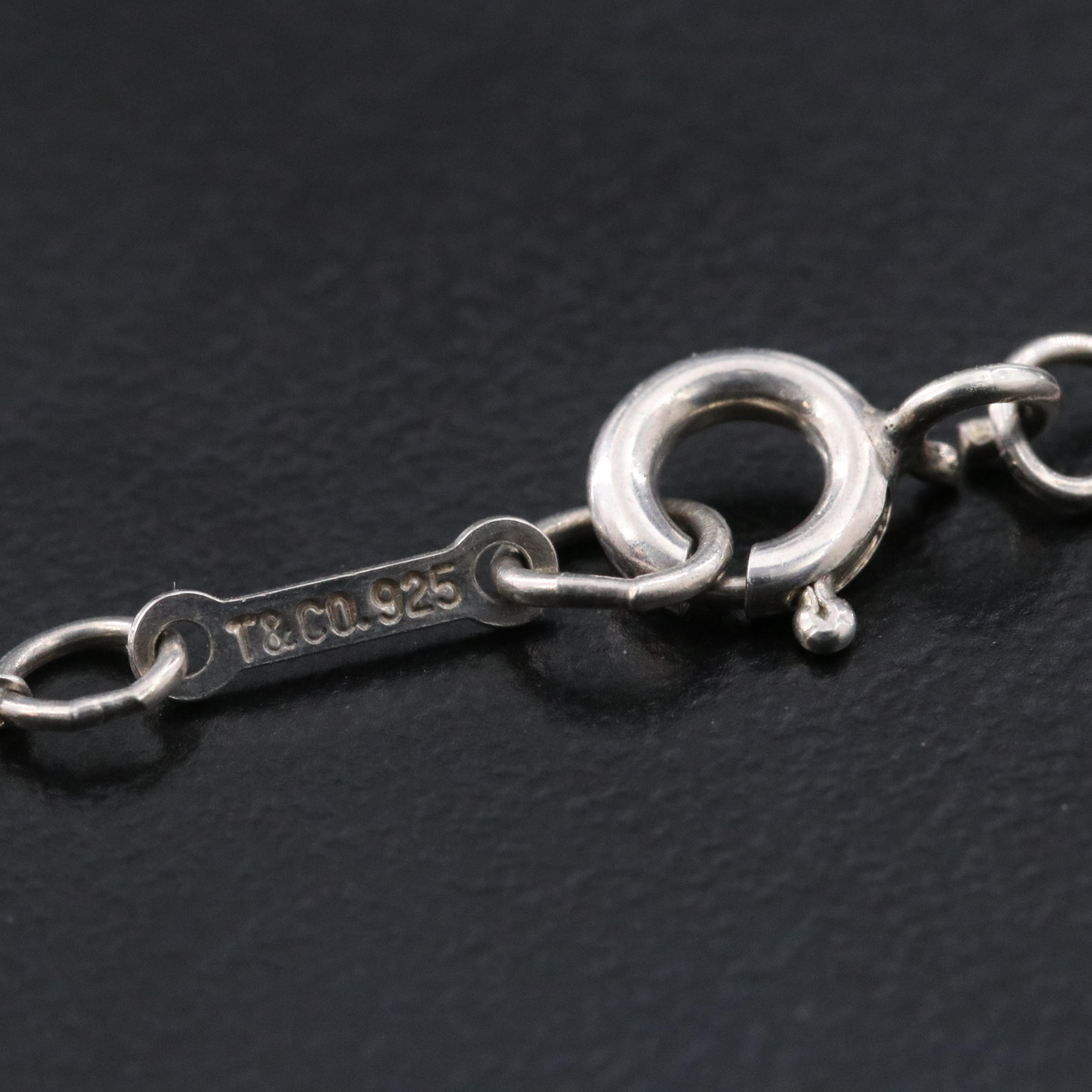 Elsa Peretti for Tiffany & Co. Sterling Oval Links Necklace