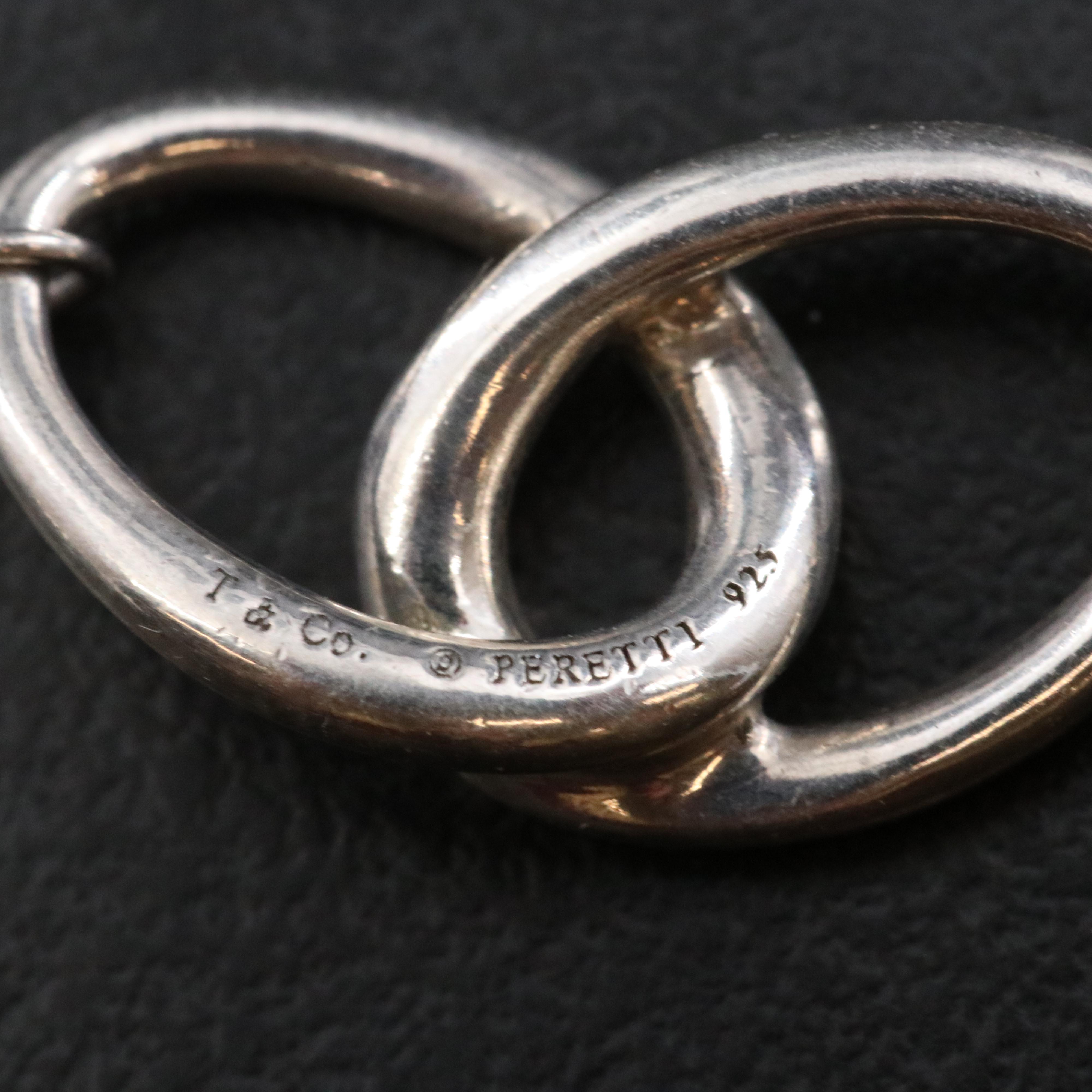 Elsa Peretti for Tiffany & Co. Sterling Oval Links Necklace