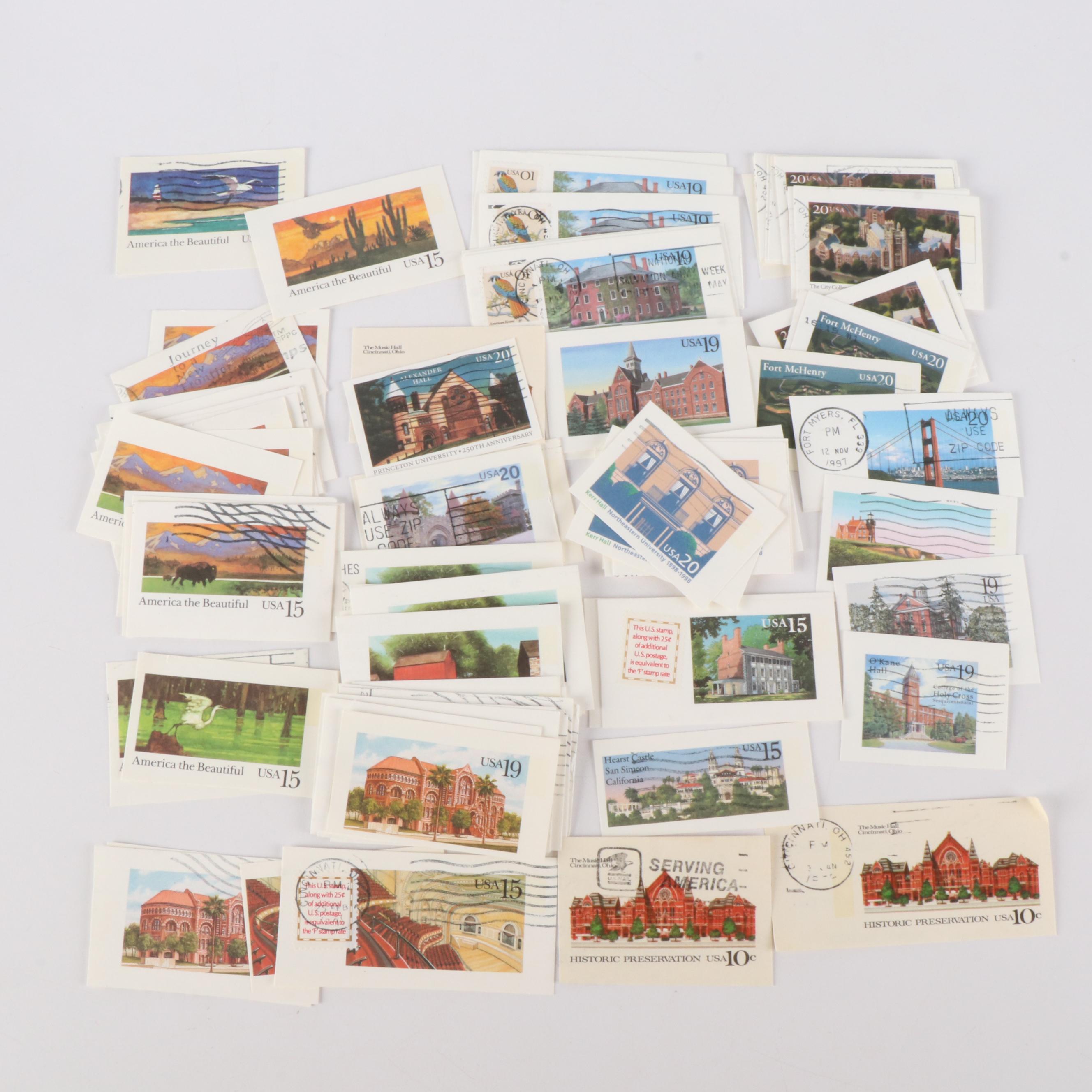 Large Collection of Regular Issue and Specialty U.S. Postage Stamps