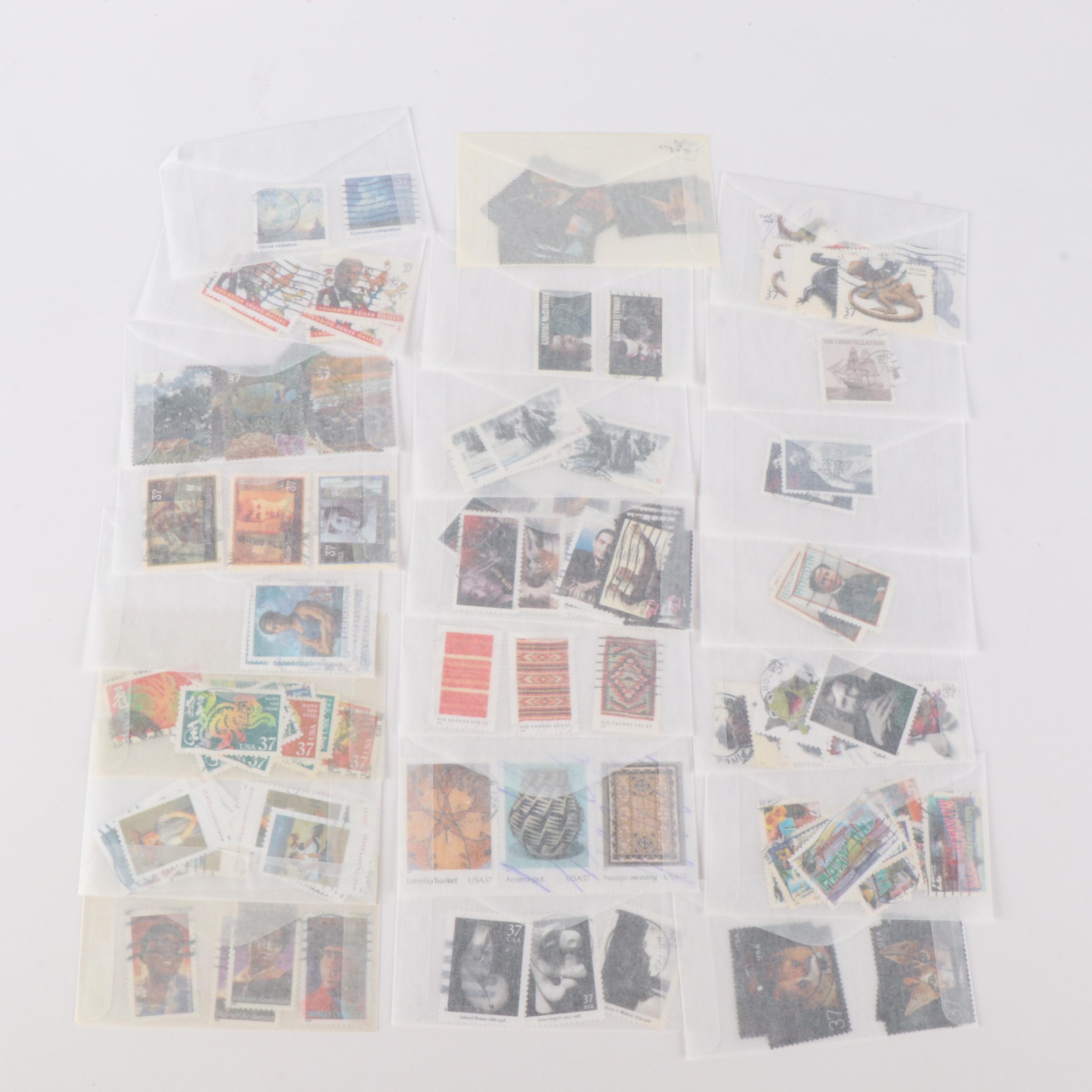 Large Collection of Regular Issue and Specialty U.S. Postage Stamps