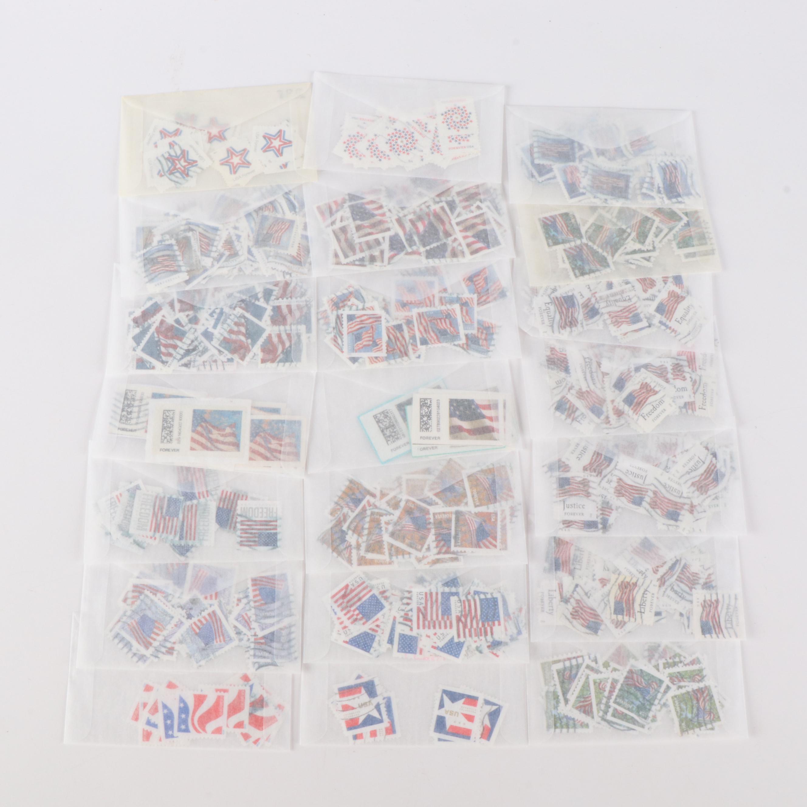 Large Collection of Regular Issue and Specialty U.S. Postage Stamps