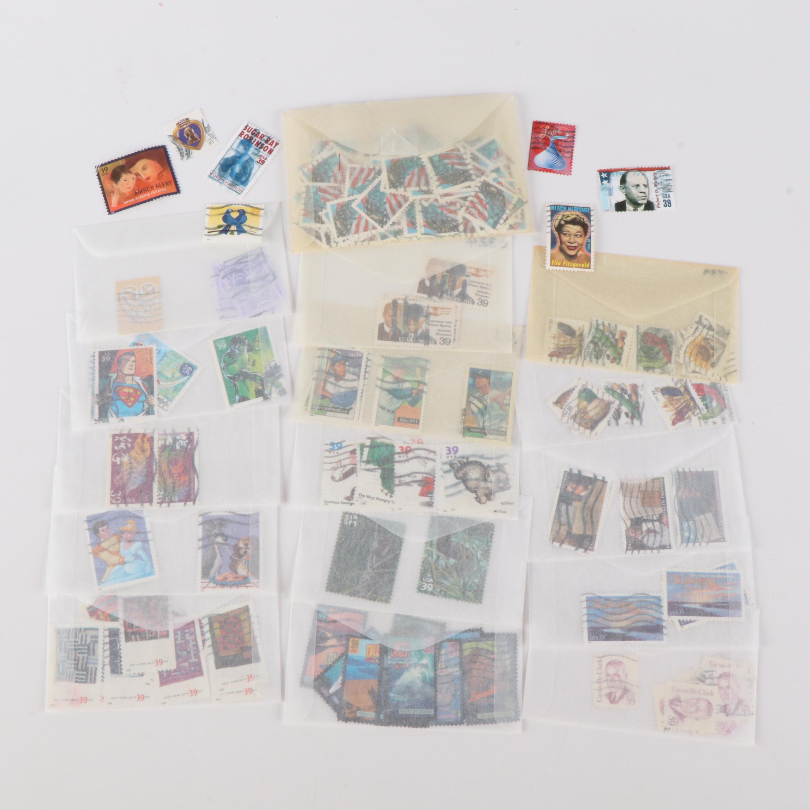 Large Collection of Regular Issue and Specialty U.S. Postage Stamps