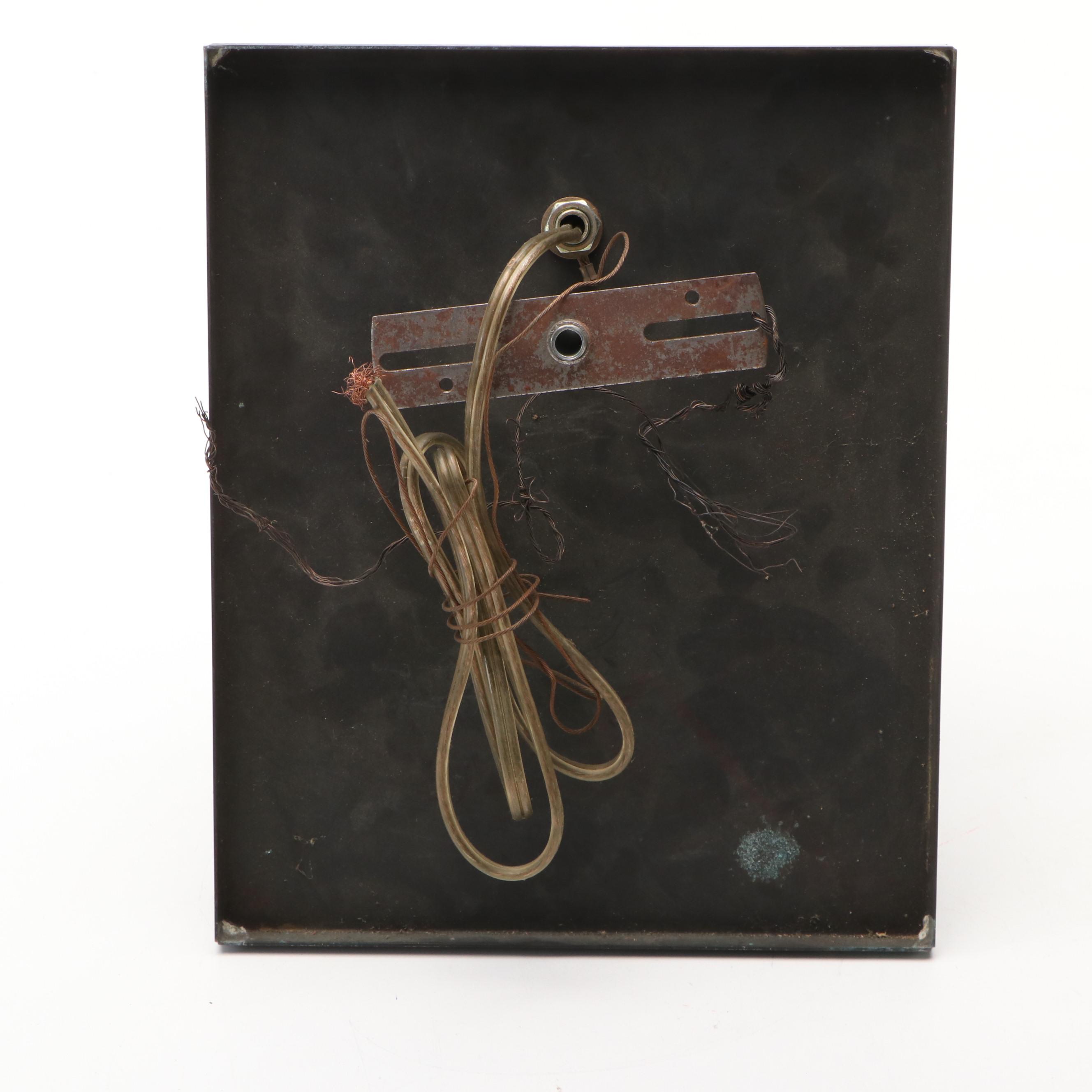 "The Waterfall" Wall Sconce Designed After Maxfield Parrish