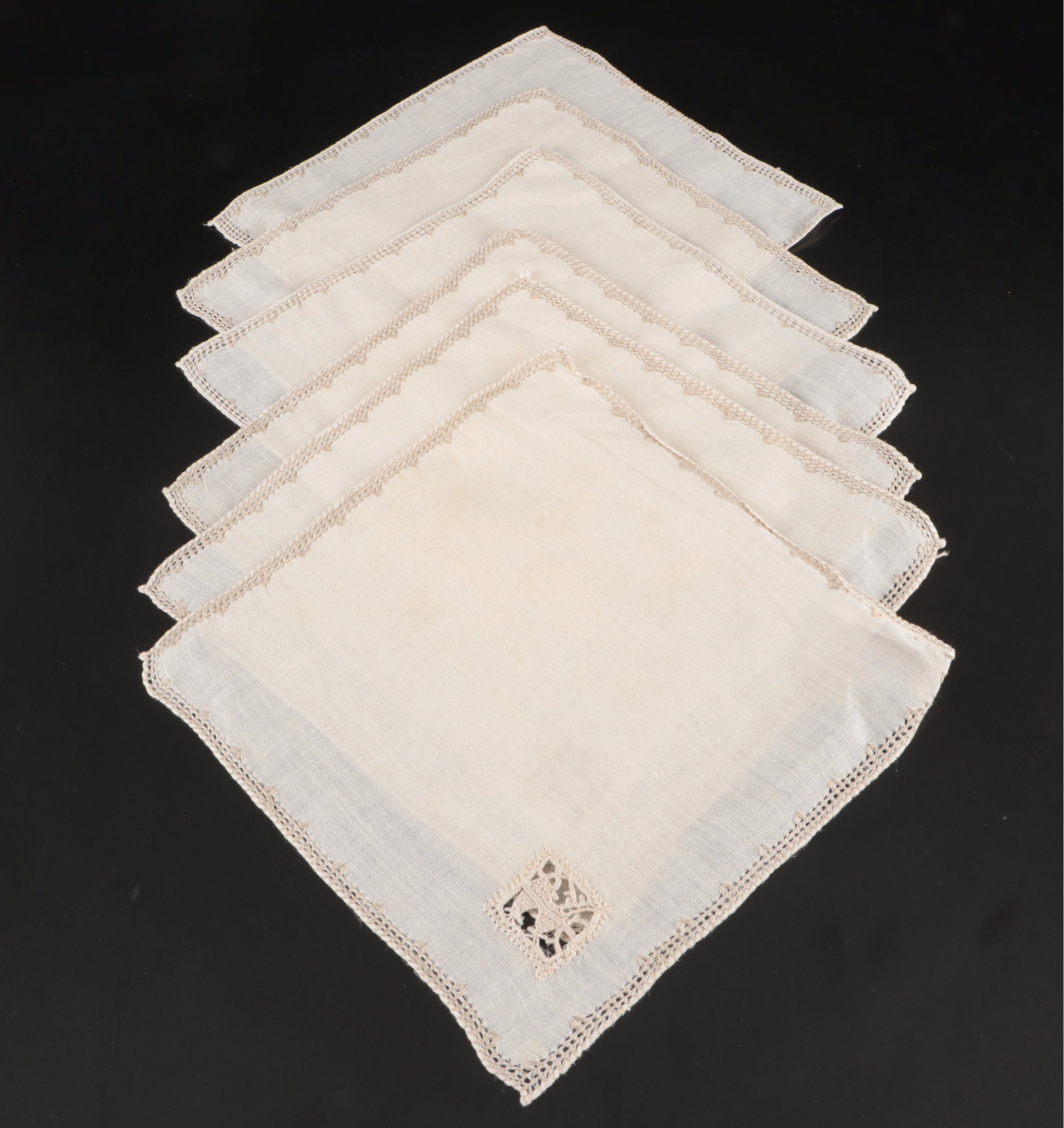 Floral White Embroidered, Chinese Style with Other Table Linens