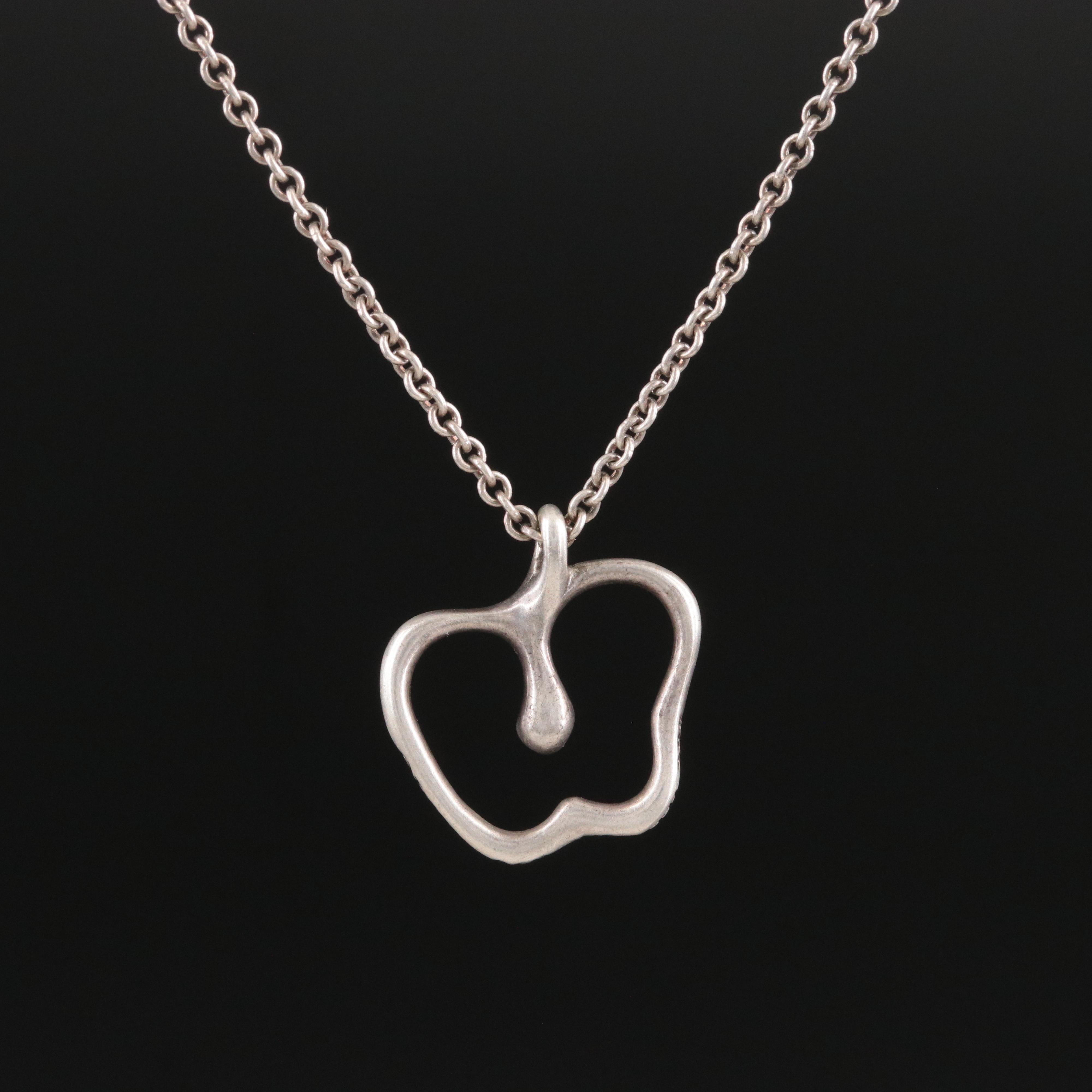 Elsa Peretti for Tiffany & Co. Sterling Apple Necklace