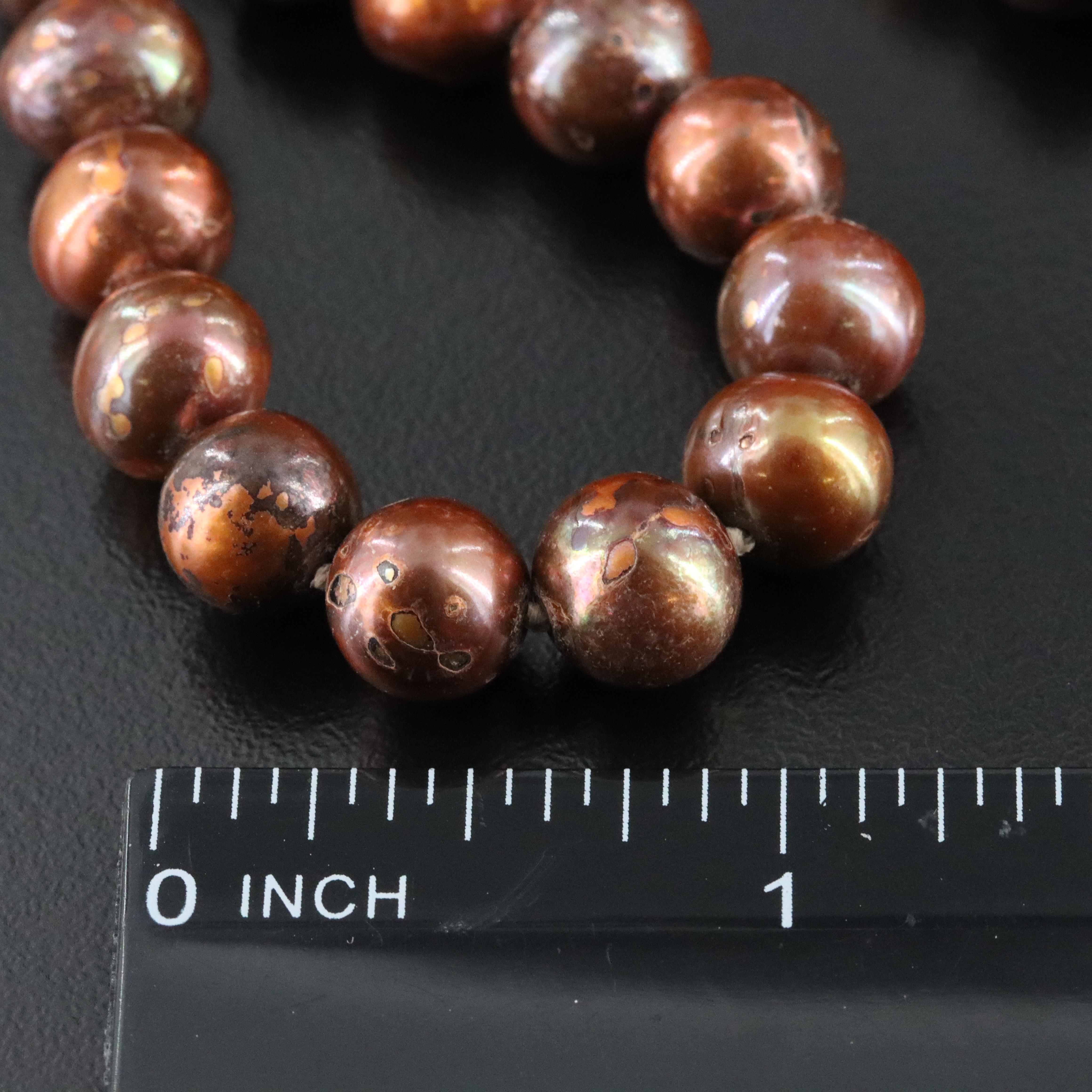 8.75 – 9.25 MM Pearl Necklace with 14K Clasp