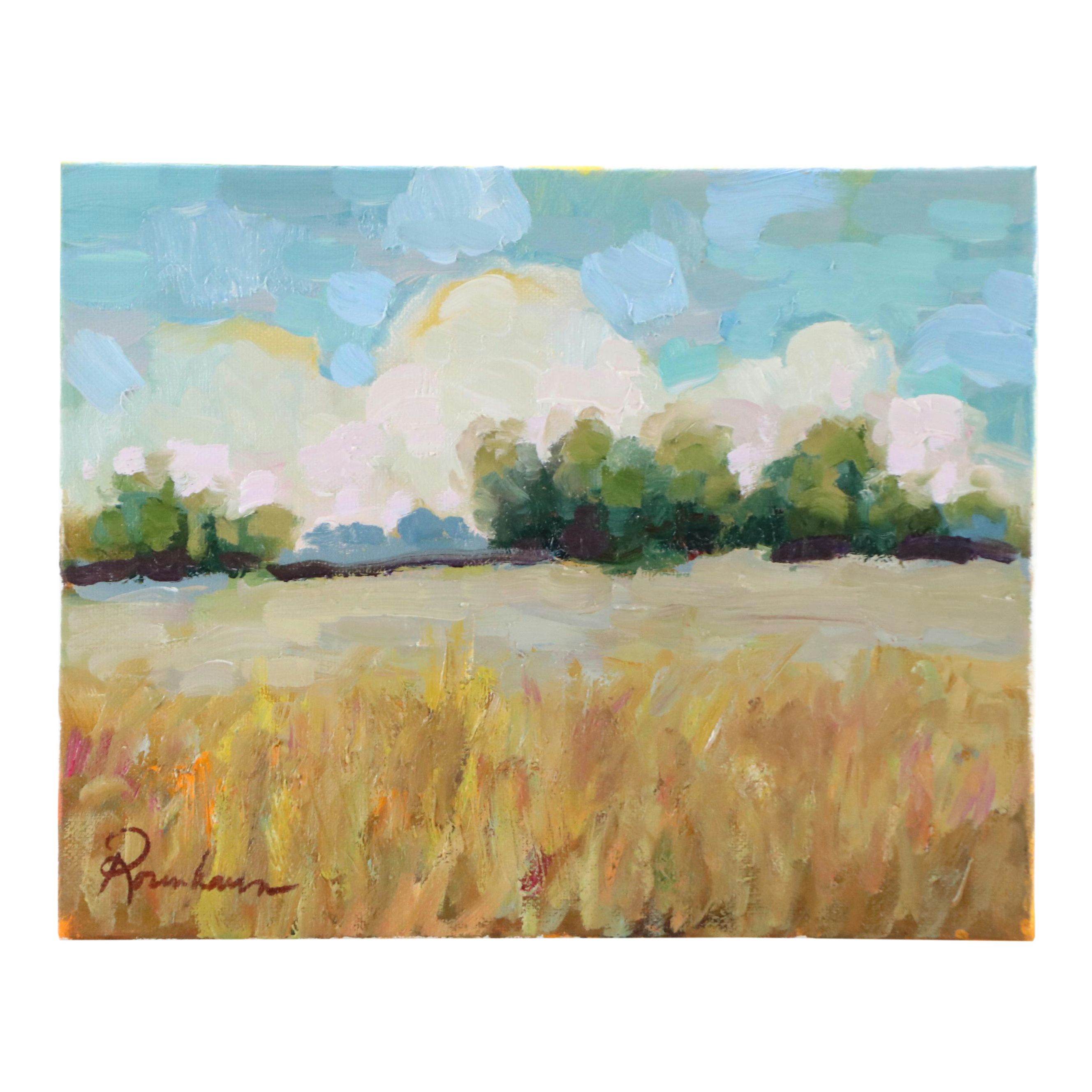 Sally Rosenbaum Landscape Oil Painting, 21st Century