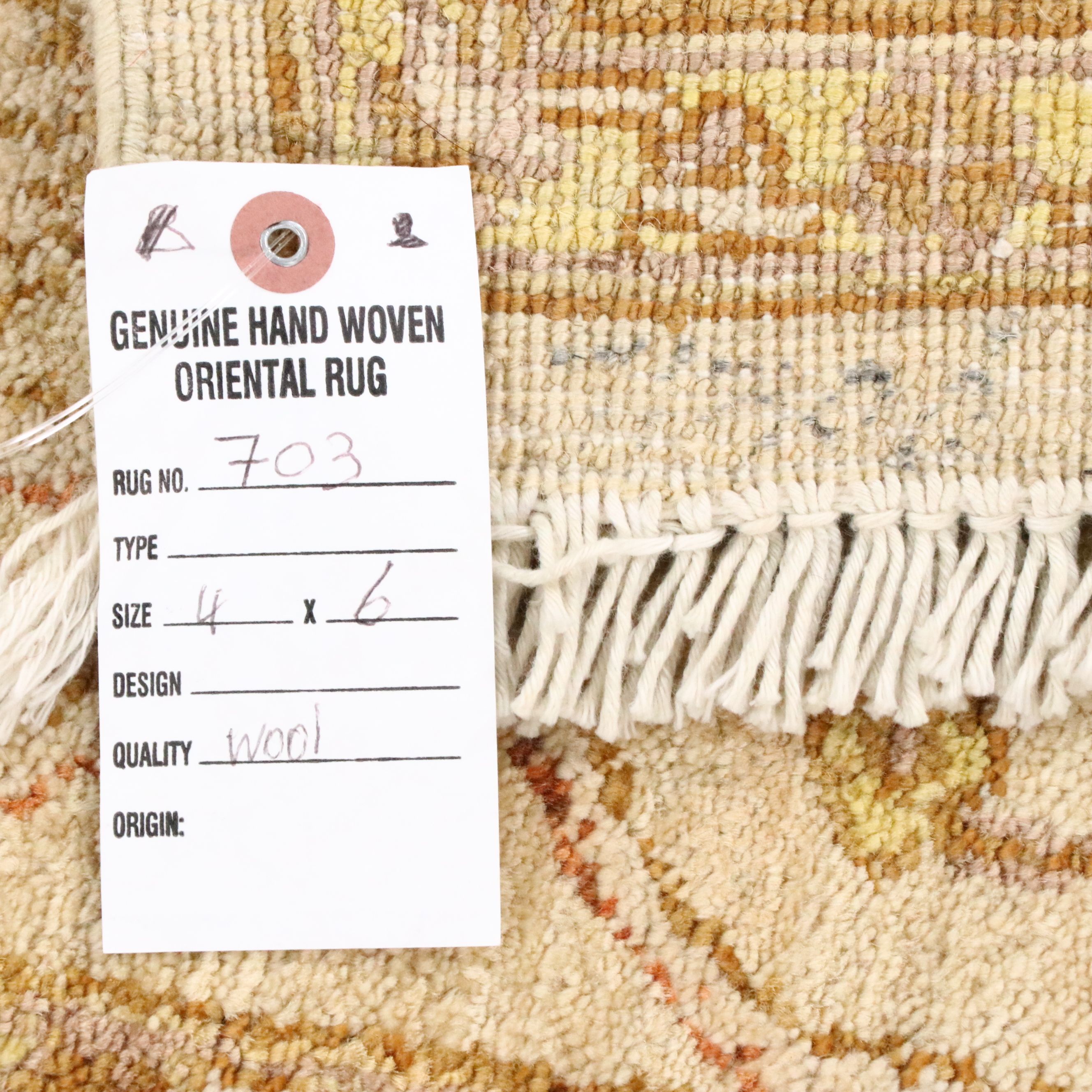 3'11 x 6'1 Hand-Knotted Safavieh Area Rug