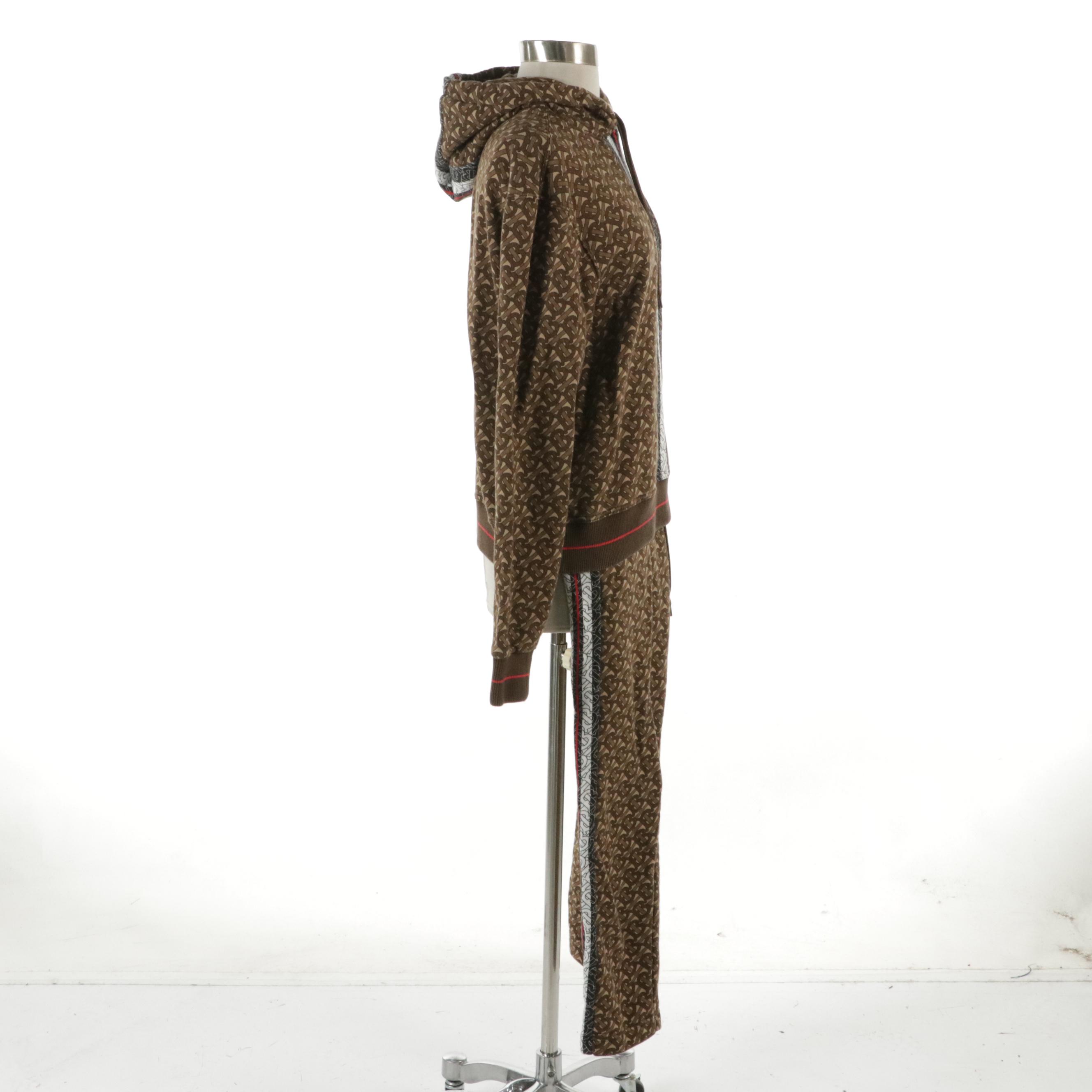 Burberry London Monogram Logo Cotton Tracksuit