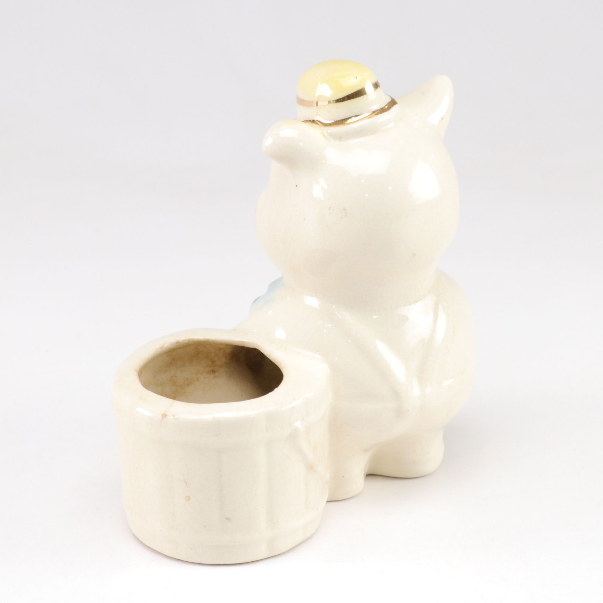 Ceramic Kangaroo, Pig & German Boy Planters, Mid-20th Century