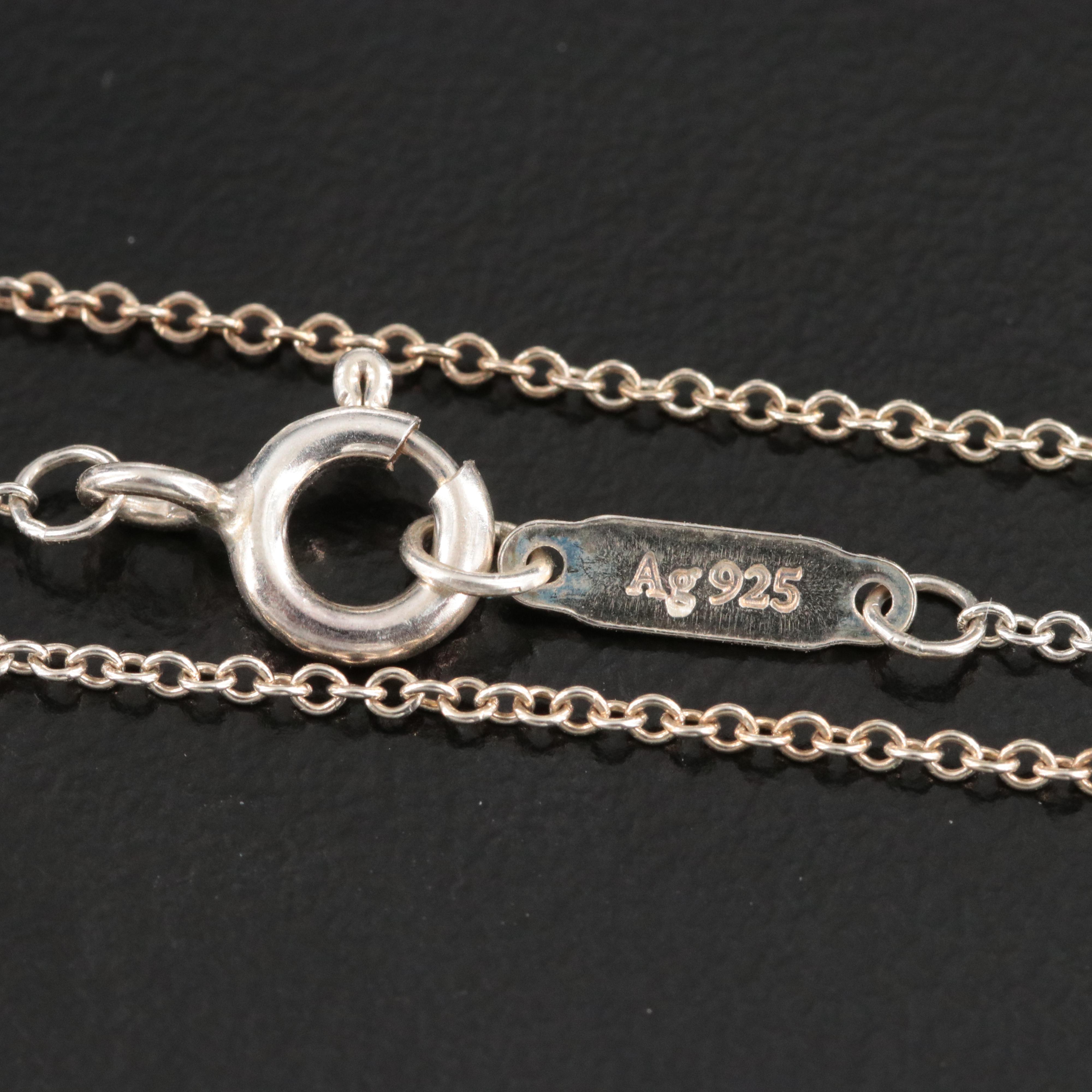 Tiffany & Co. Return to Tiffany Heart Tag Pendant Necklace