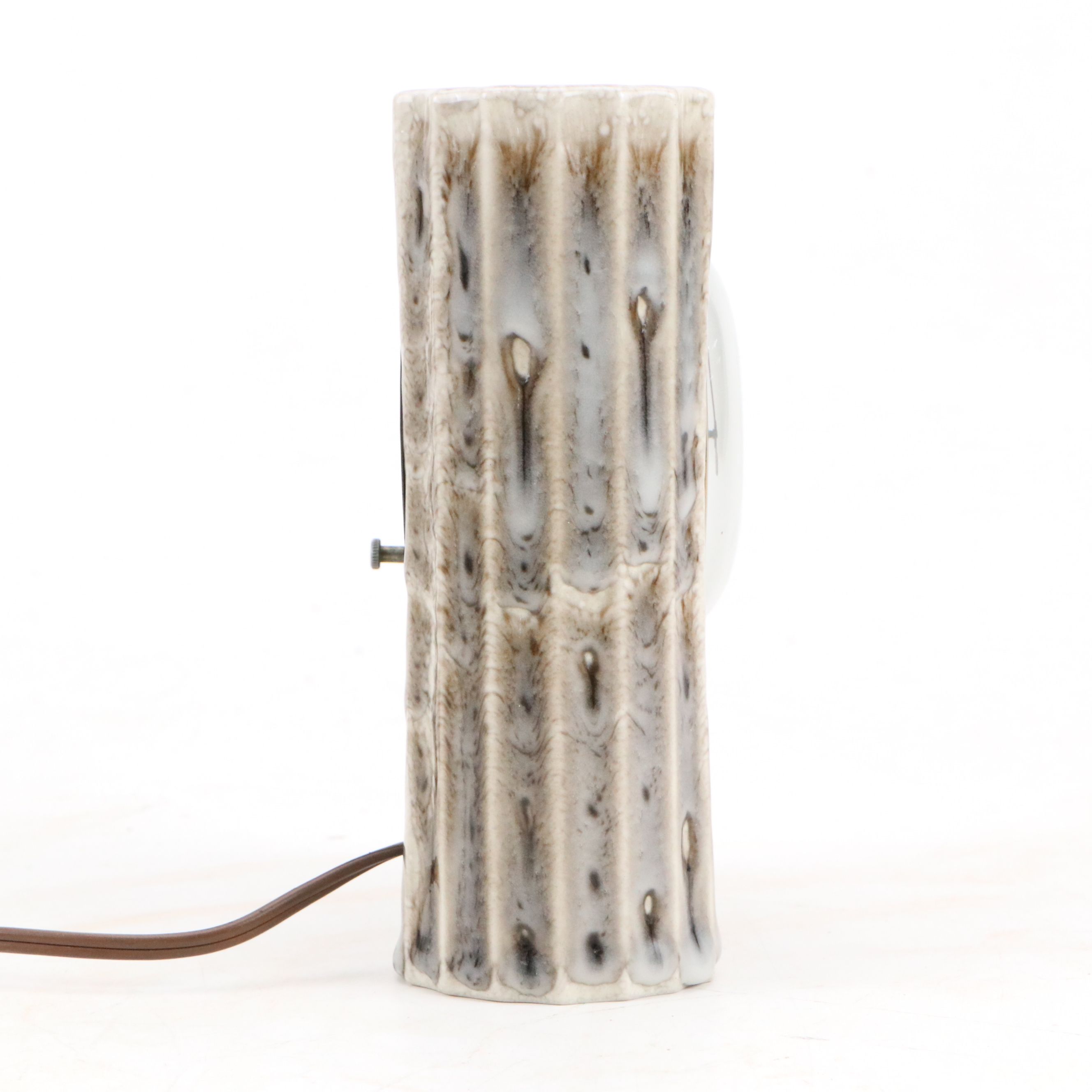 Rookwood Pottery Electric Mantel Clock, 1950