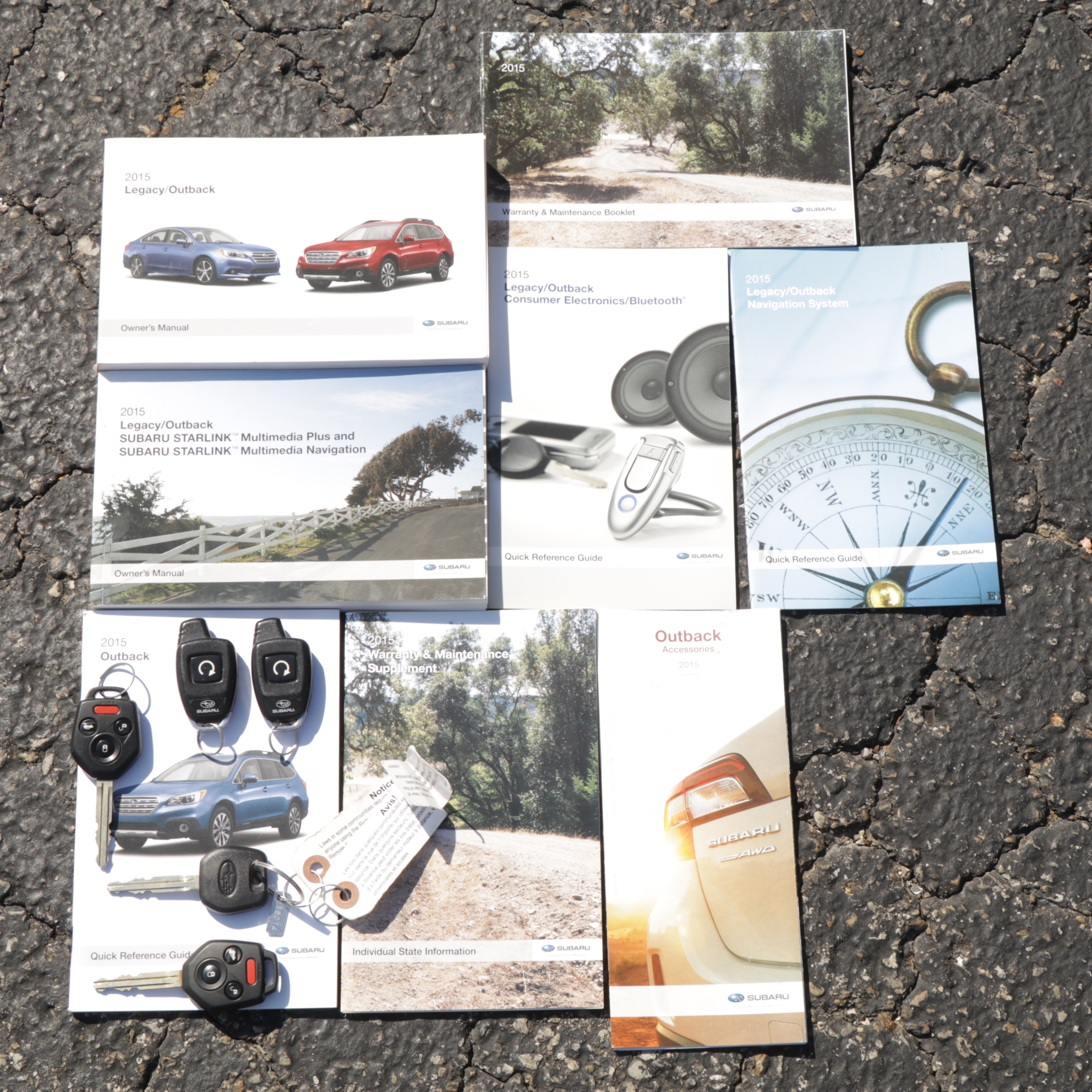 2015 Subaru Outback 2.5i Premium/FDD Carbide Gray Metallic SUV