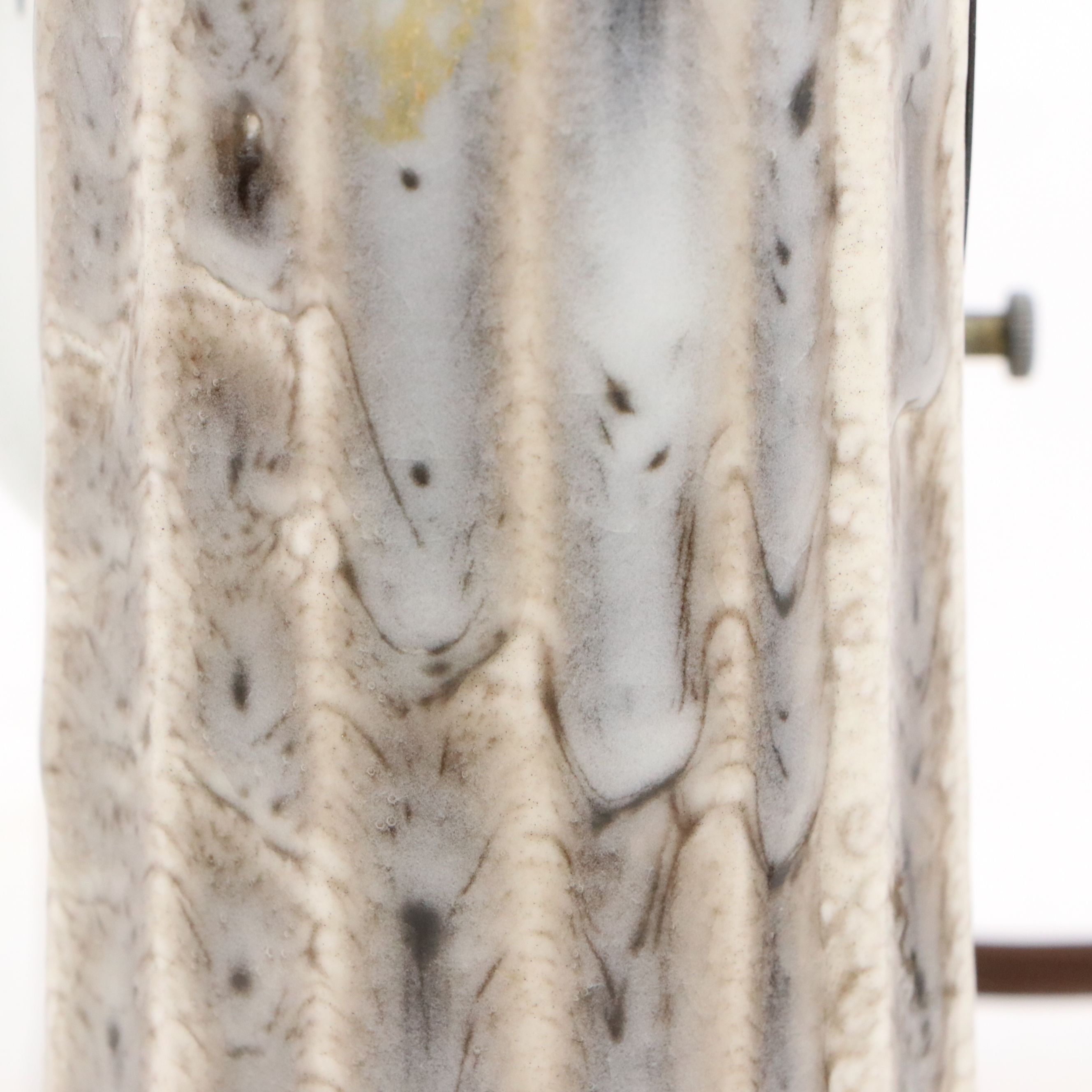 Rookwood Pottery Electric Mantel Clock, 1950