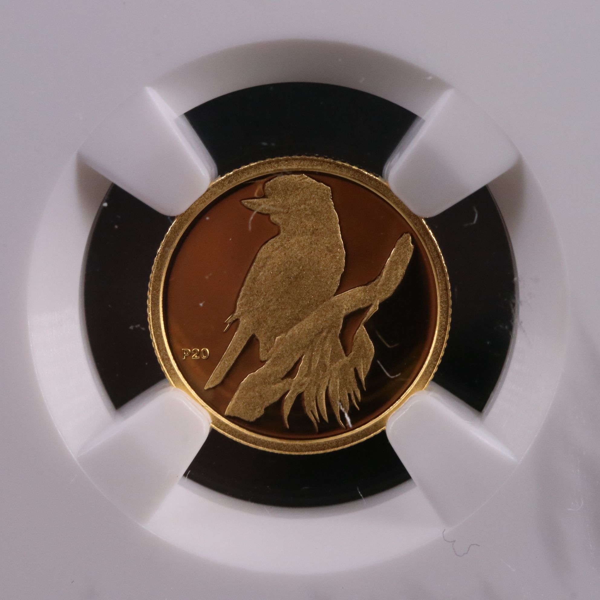 NGC Graded PF69 Ultra Cameo 2009P Australia $5 1995 Kookaburra Gold Coin
