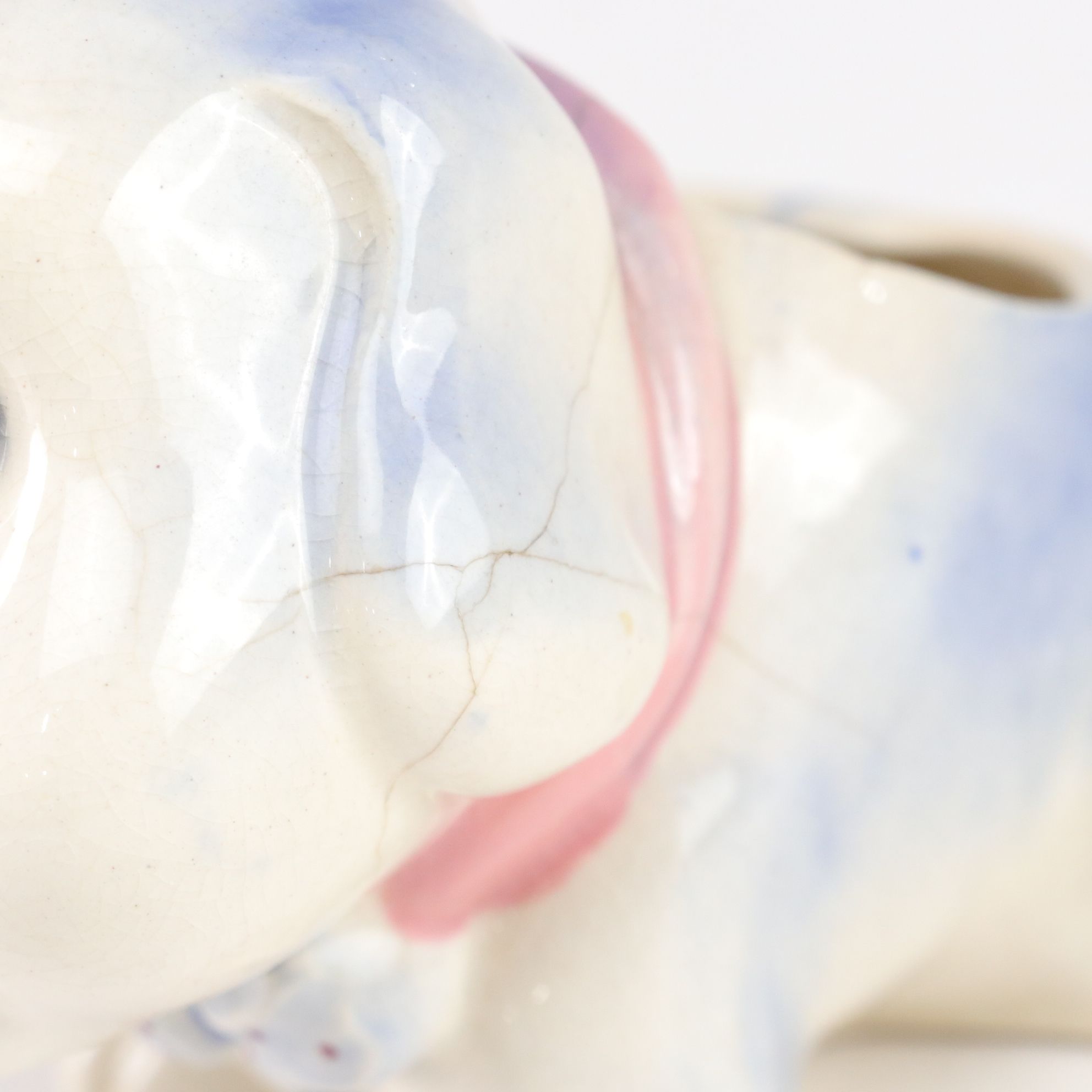 Three Ceramic Dog Figural Planters, Mid-20th Century