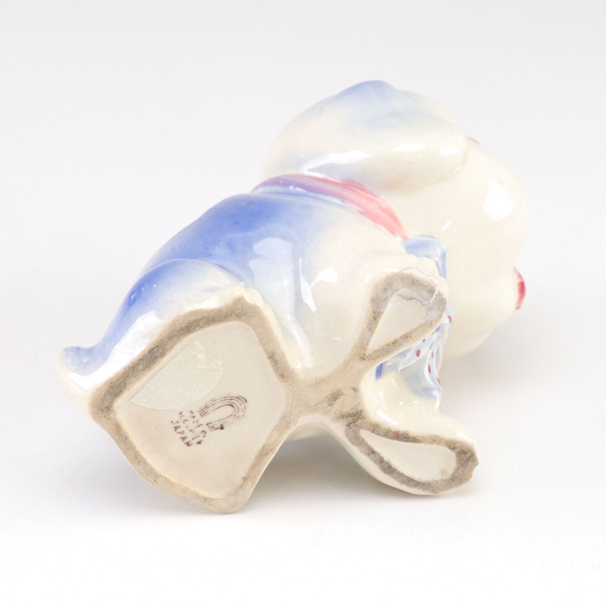 Three Ceramic Dog Figural Planters, Mid-20th Century