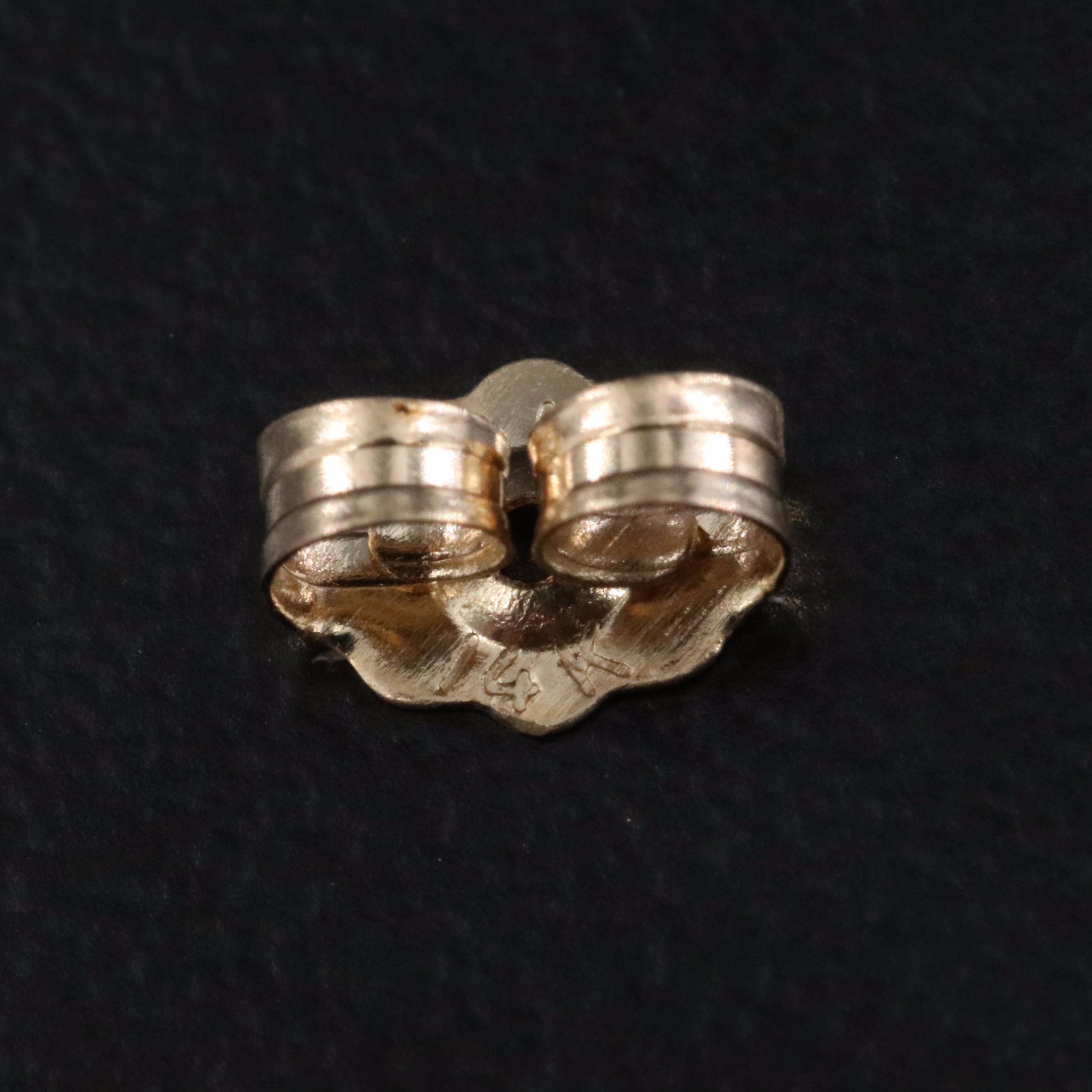 14K 1.50 CTW Pavé Diamond Earrings