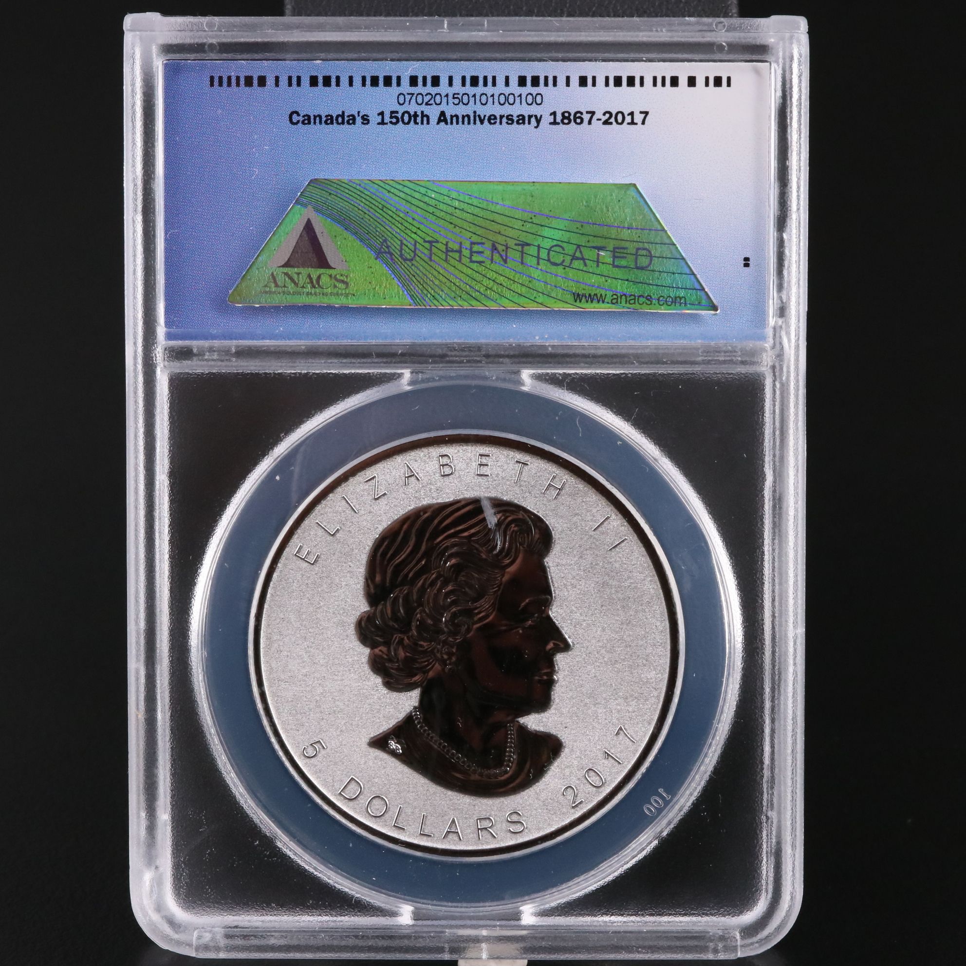 ANACS RP70 DCAM 2017 Canadian $5 Maple Leaf Silver Coin