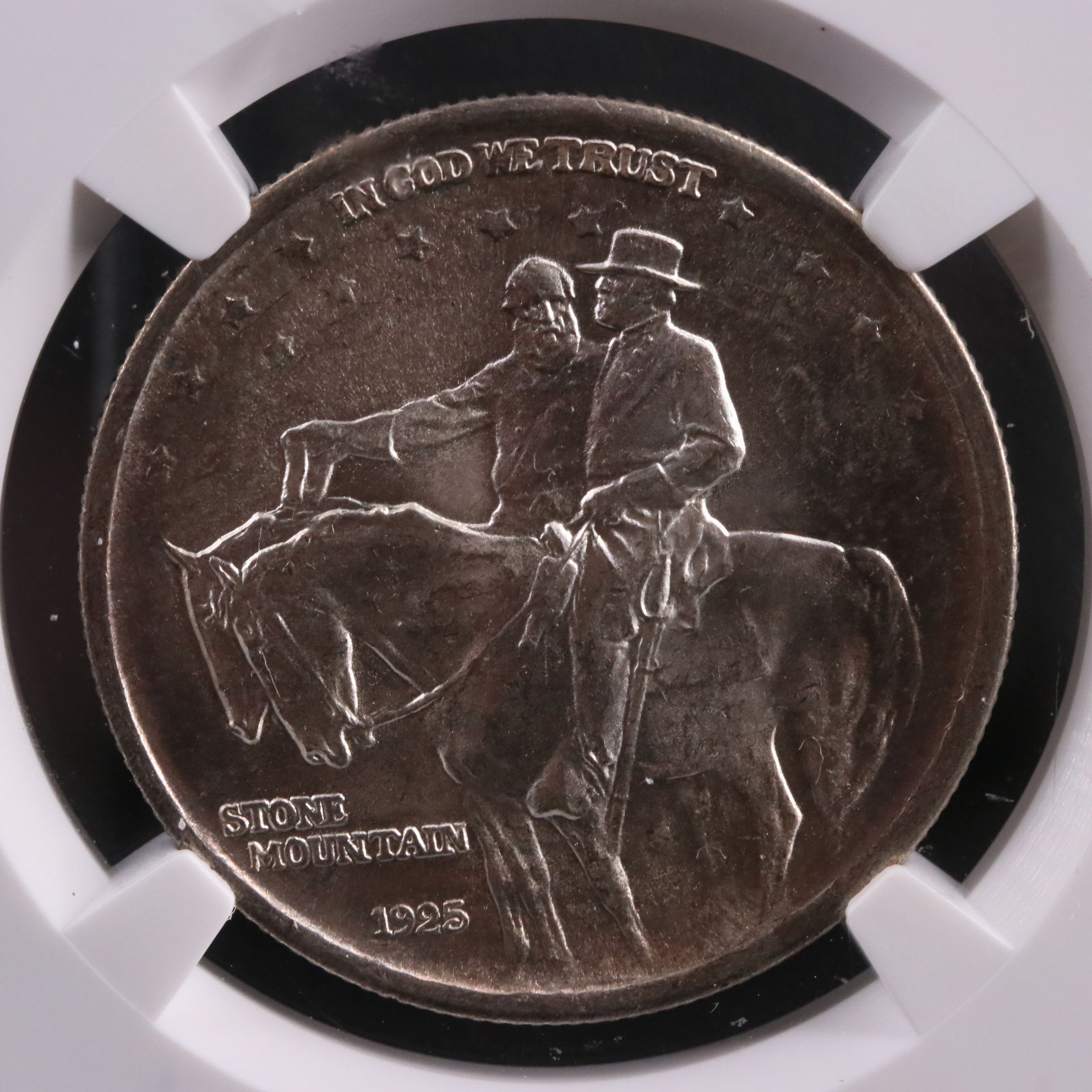 NGC MS65 1925 Stone Mountain Commemorative Silver Half Dollar