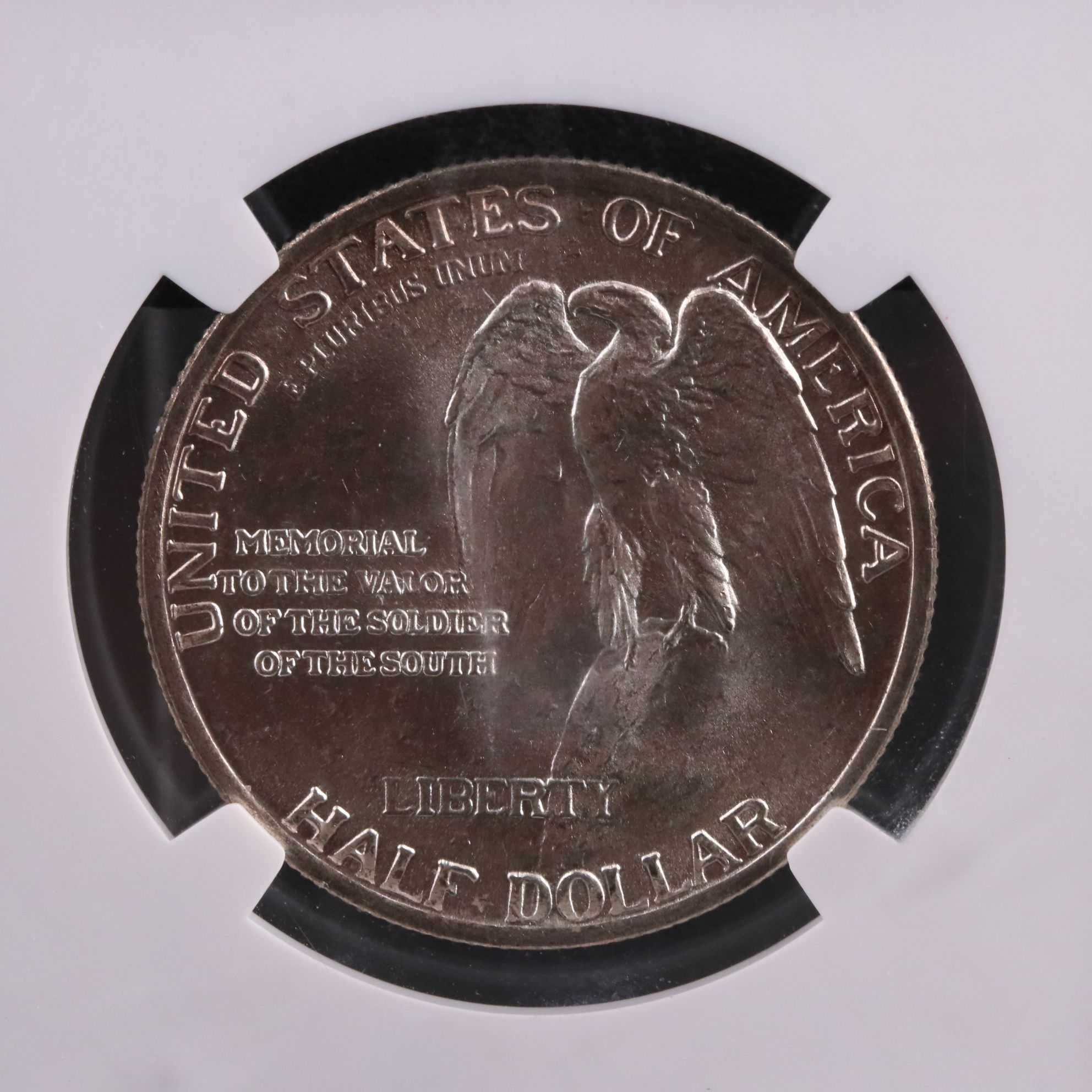 NGC MS65 1925 Stone Mountain Commemorative Silver Half Dollar